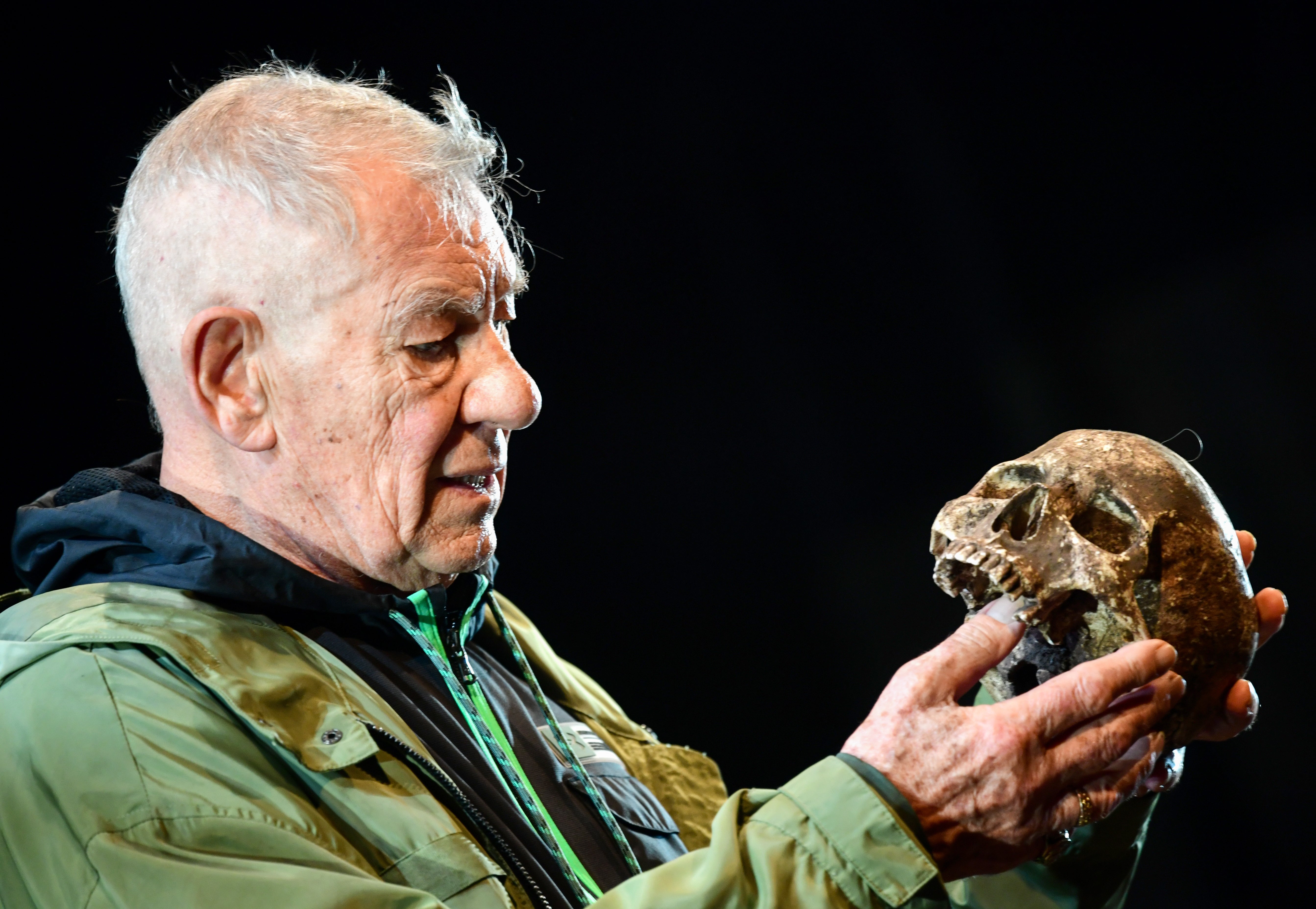 Sir Ian McKellen will share the role of Hamlet in the Fringe production (Ian West/PA)