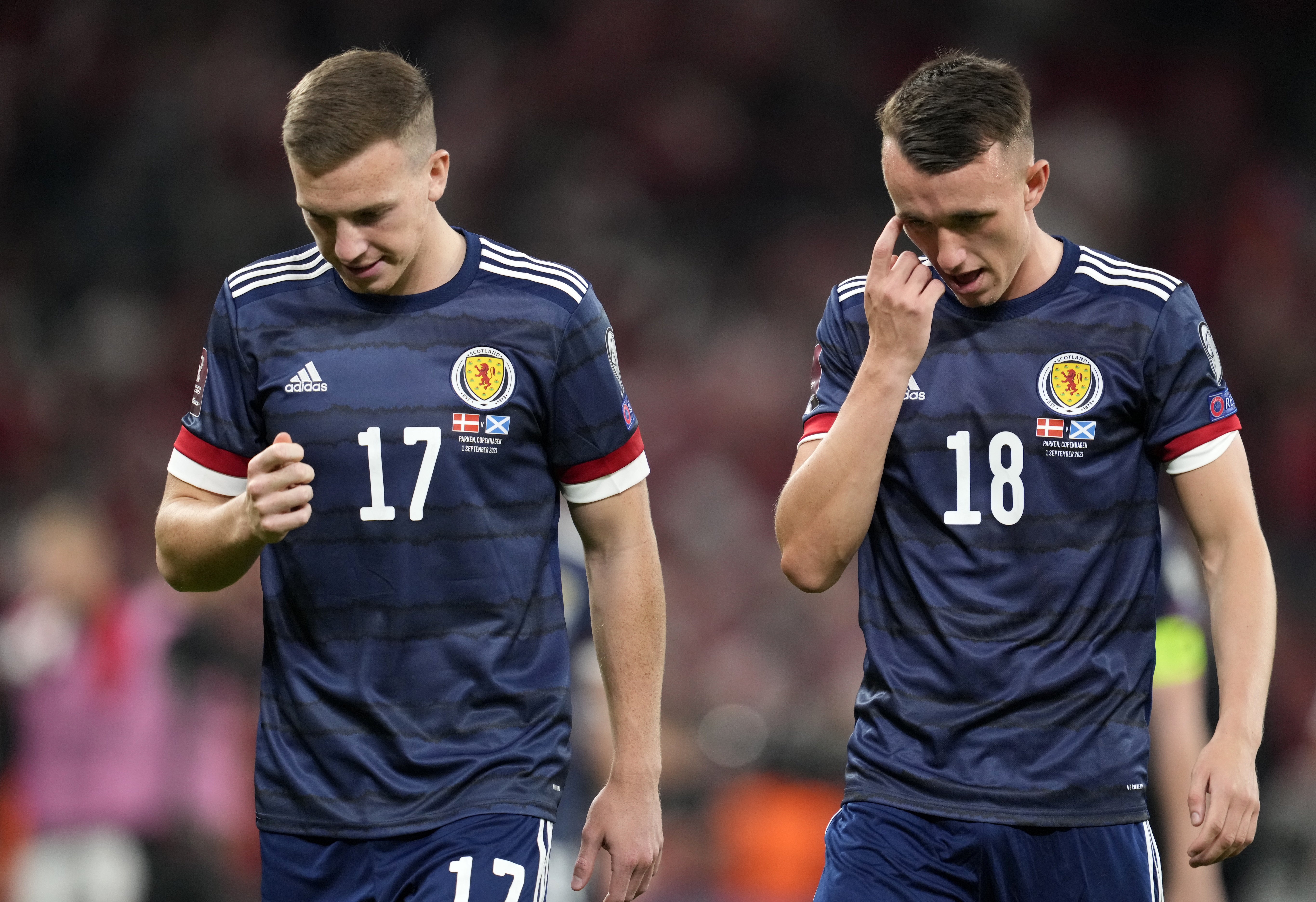 There is positivity around Scotland, says Lewis Ferguson (left) (Claus Bech/PA)