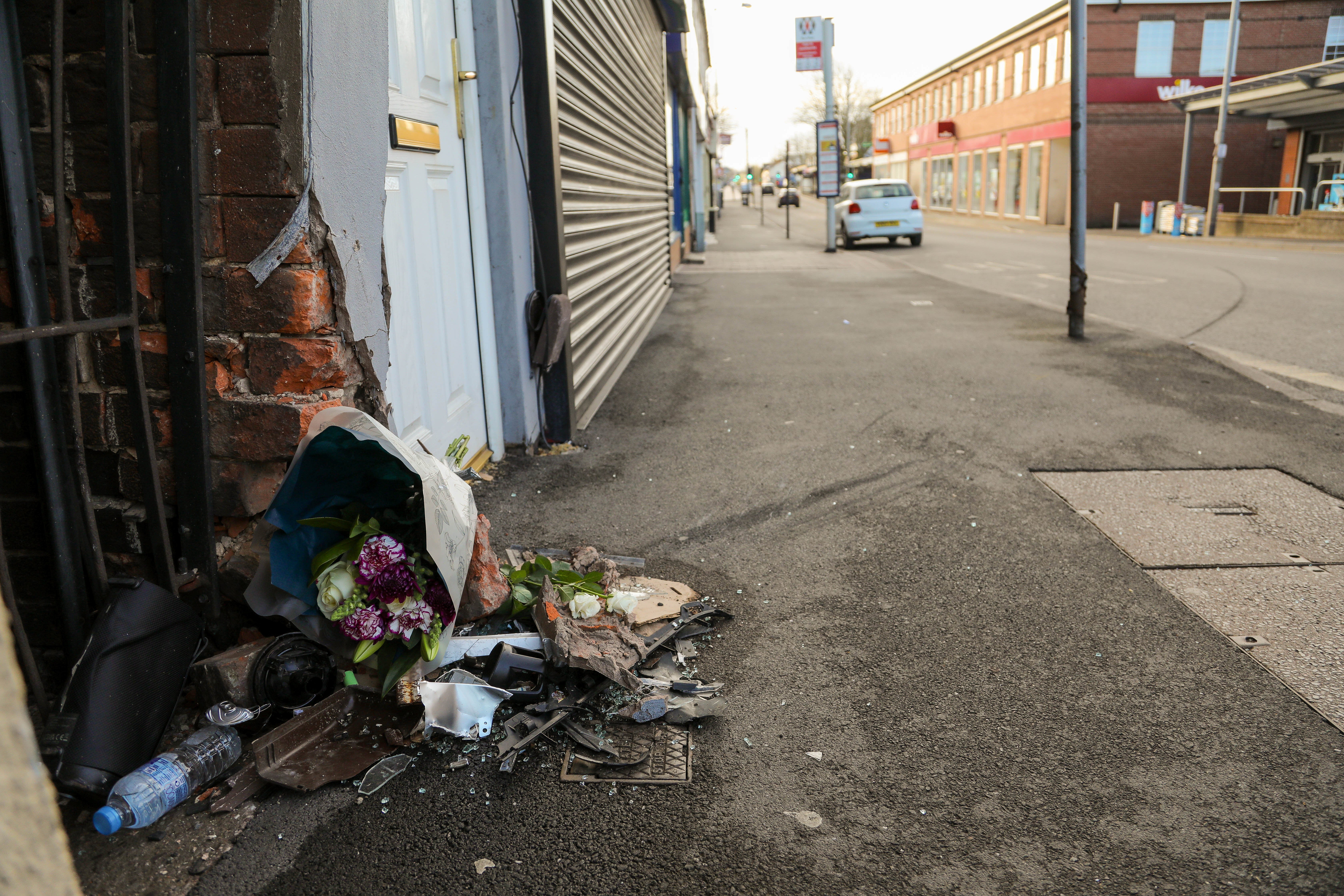 Baby Ciaran was being pushed along the pavement in his pram by family in High Street, Brownhills, at about 4pm on Easter Sunday last year