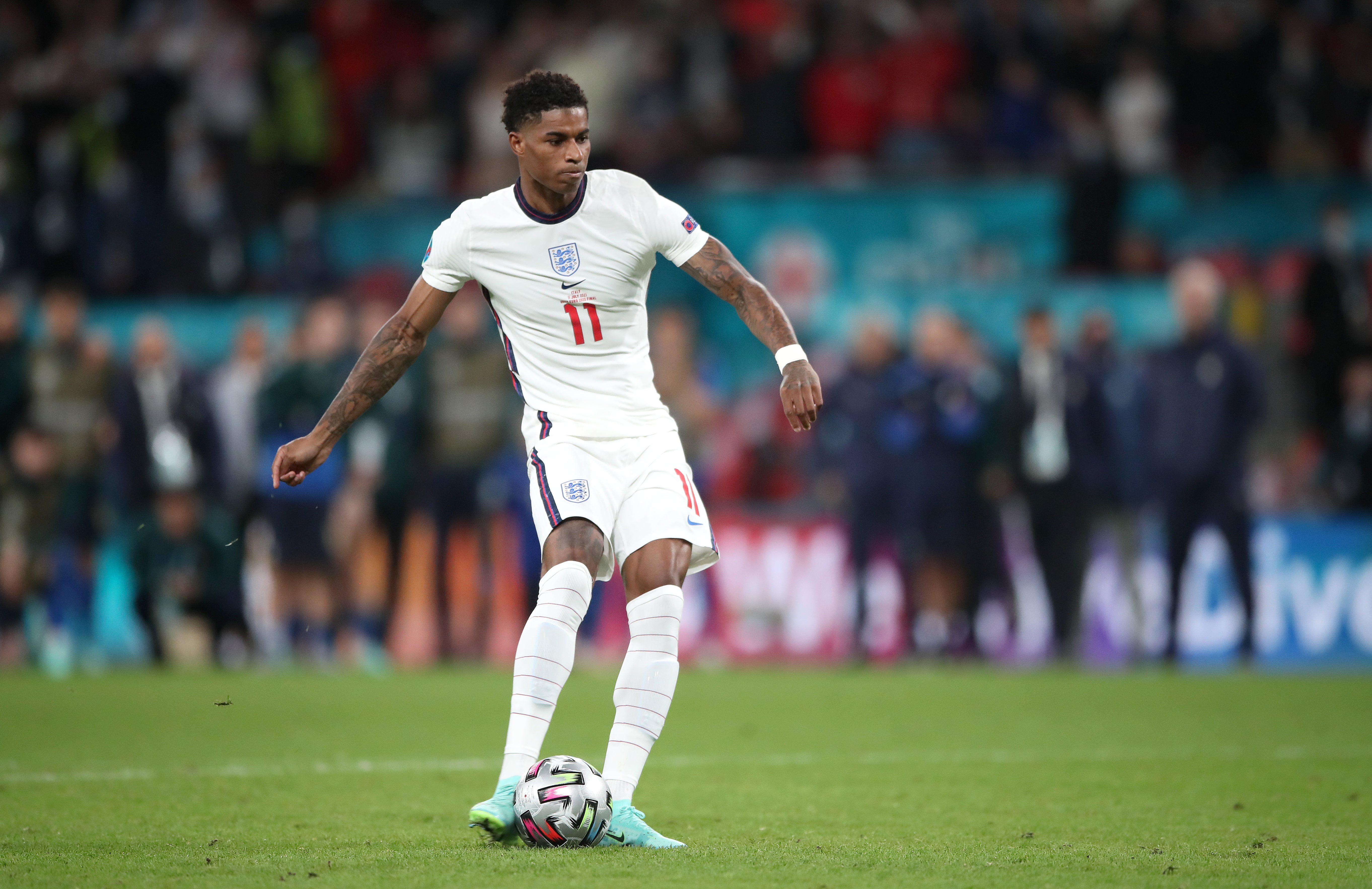 Marcus Rashford was abused after the Euro 2020 final (Nick Potts/PA)