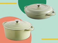 Aldi’s £30 cast iron cookware is almost identical to Le Creuset’s – and it’s back in new spring colours