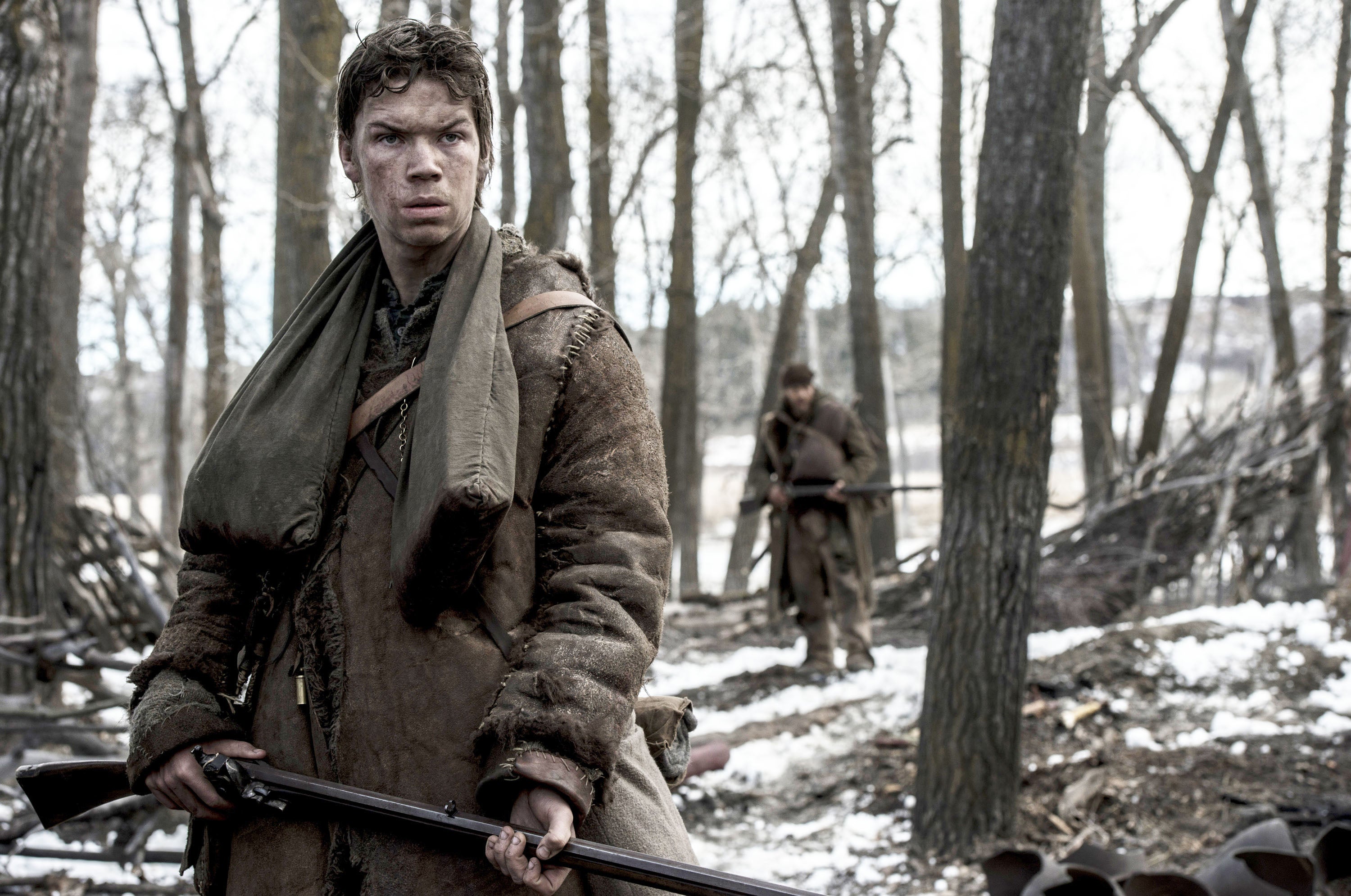 Will Poulter as frontiersman Jim Bridger in ‘The Revenant’