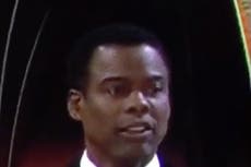 Chris Rock: New footage of dazed comedian in immediate aftermath of Will Smith Oscars slap shared online