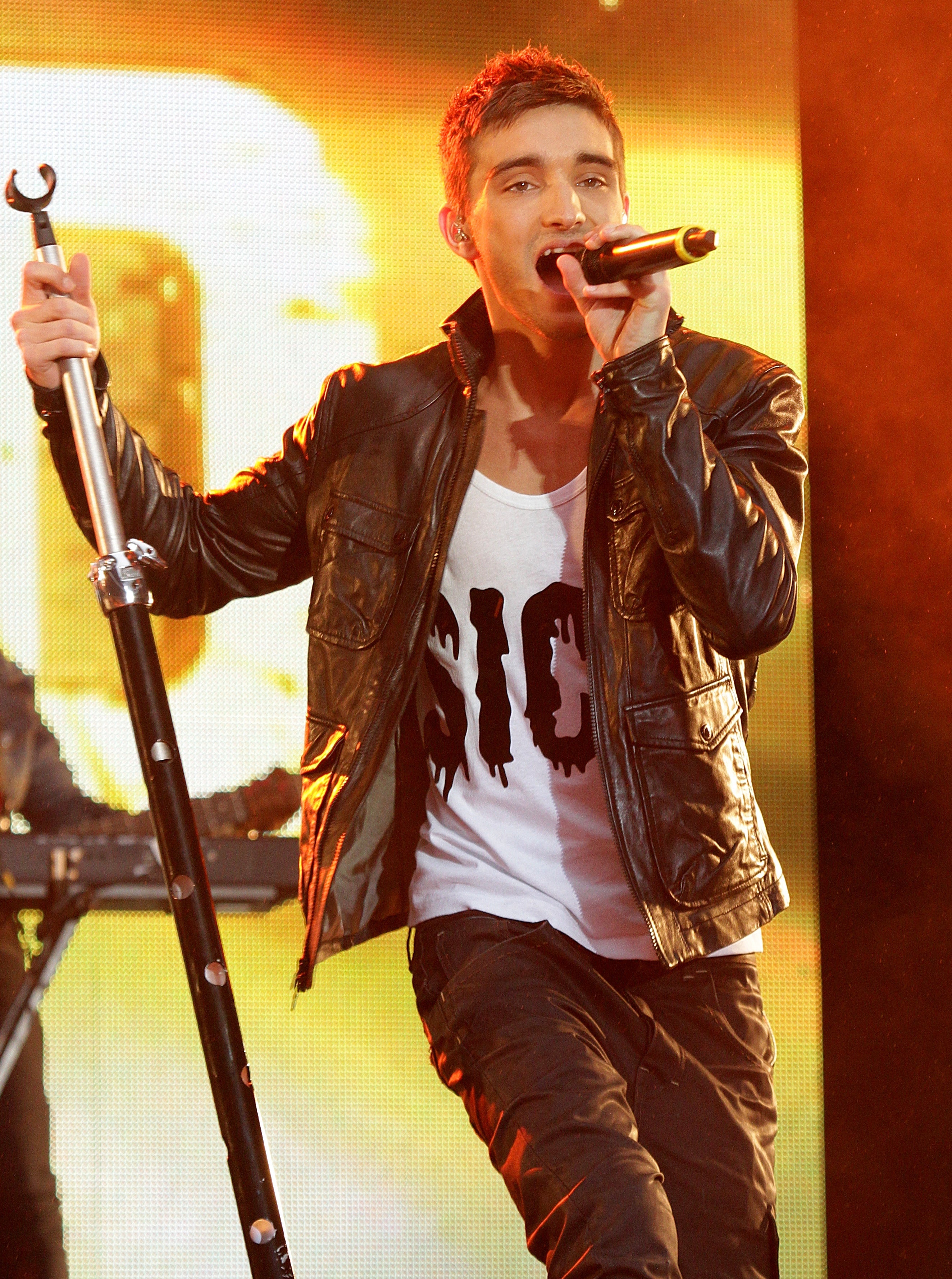 Tom Parker of The Wanted (Yui Mok/PA)