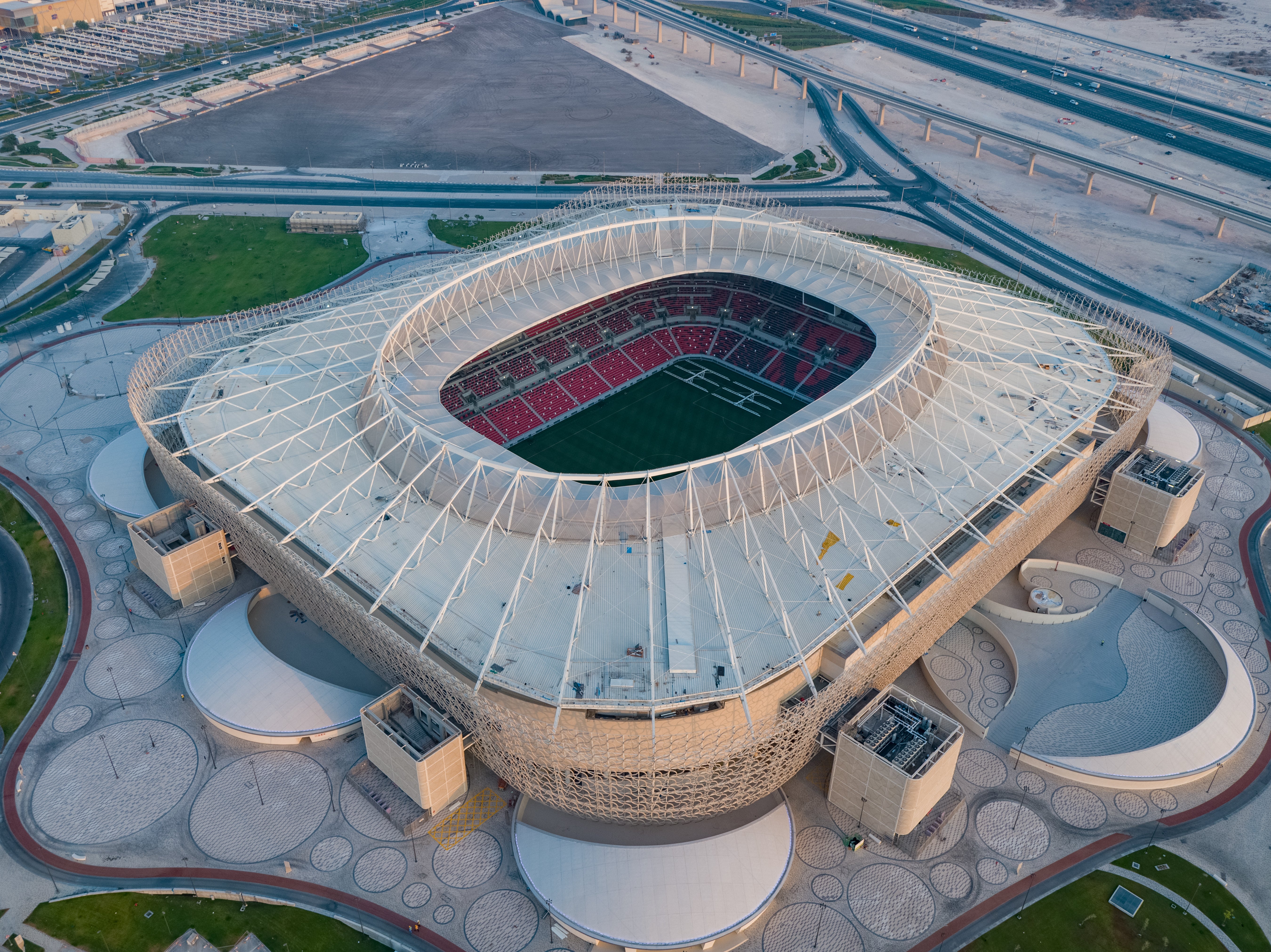 All-new stadiums, including the Al-Rayyan Stadium, have been built for the World Cup