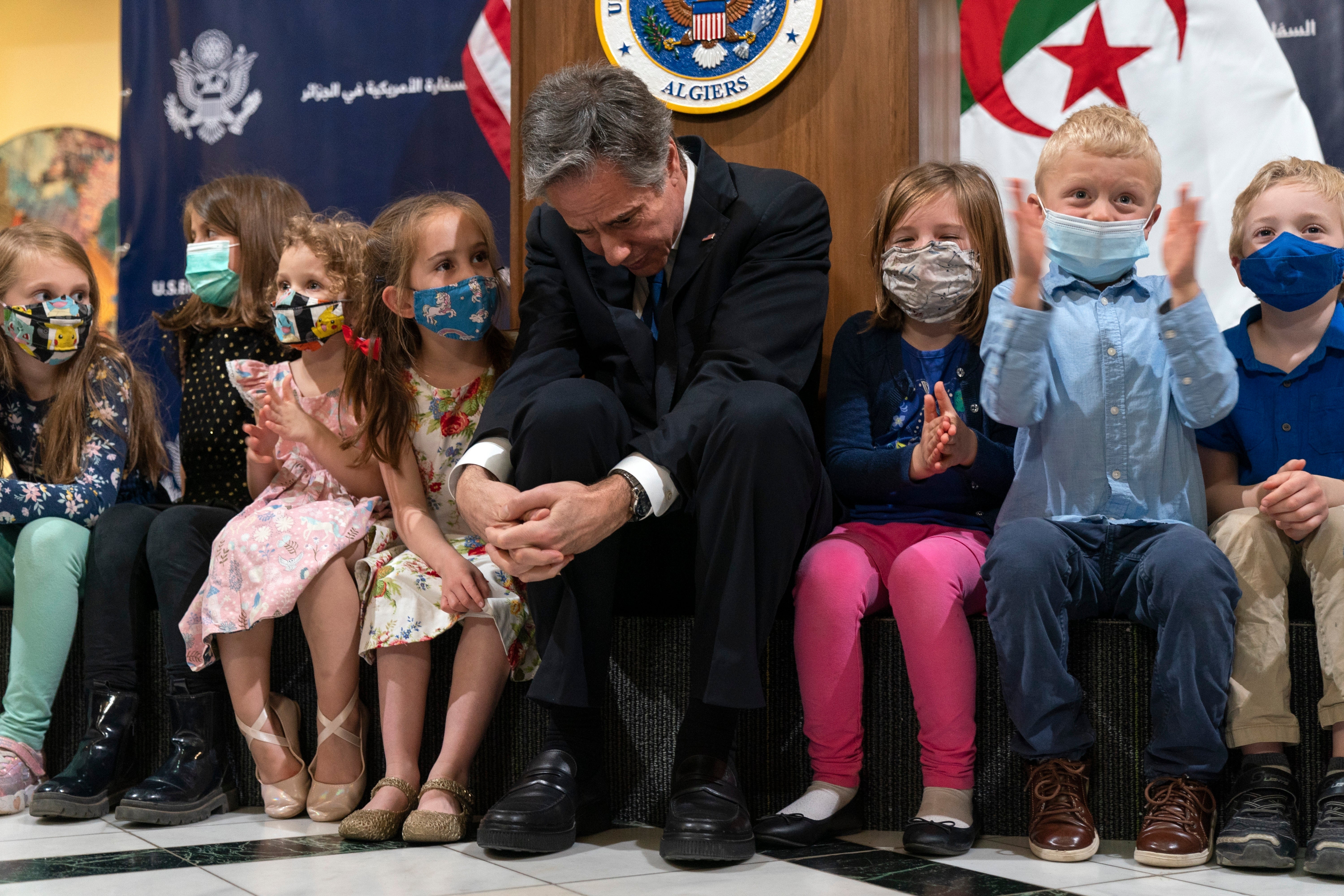 APTOPIX US Algeria Blinken