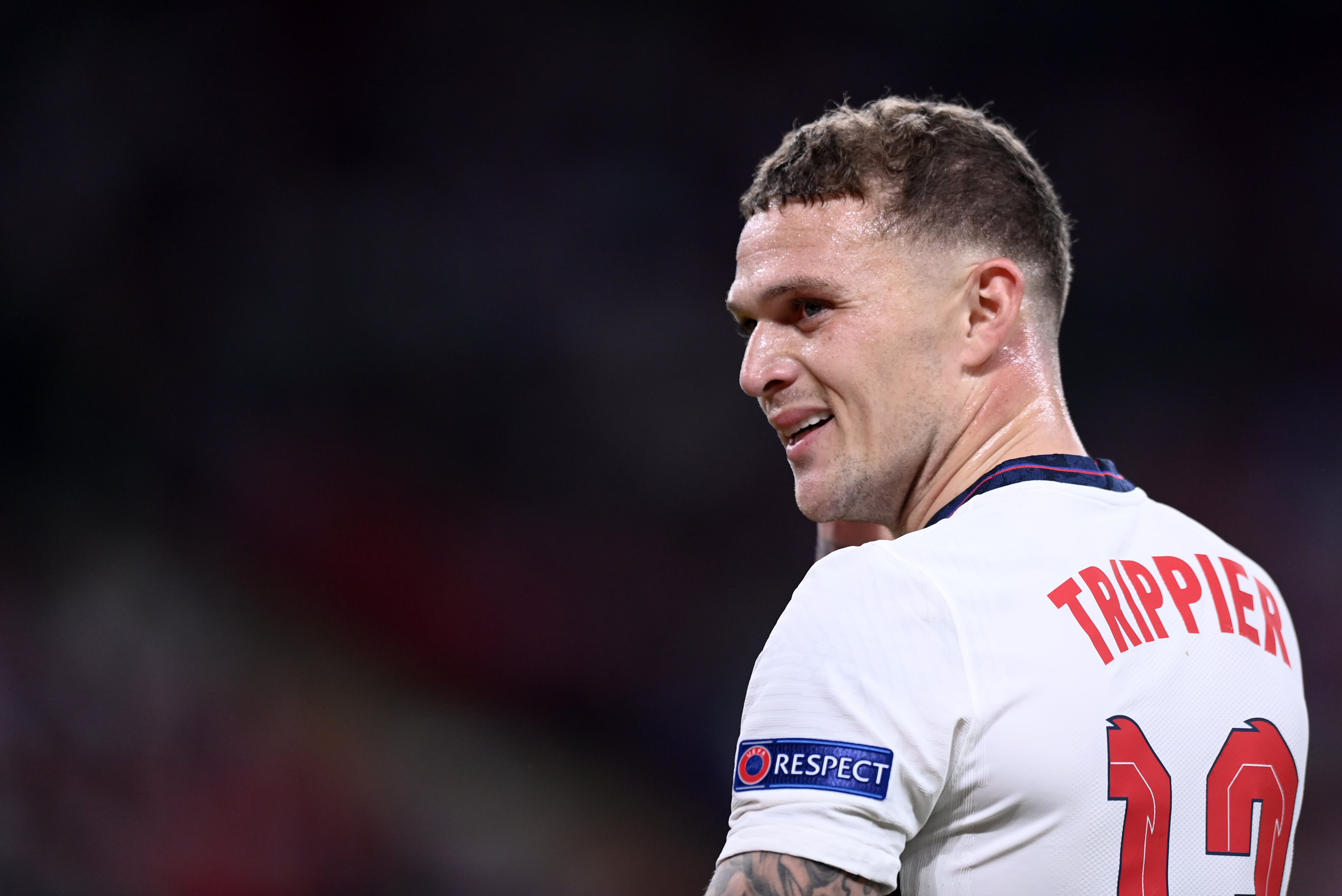 Kieran Trippier has played in both full-back positions for England (PA)