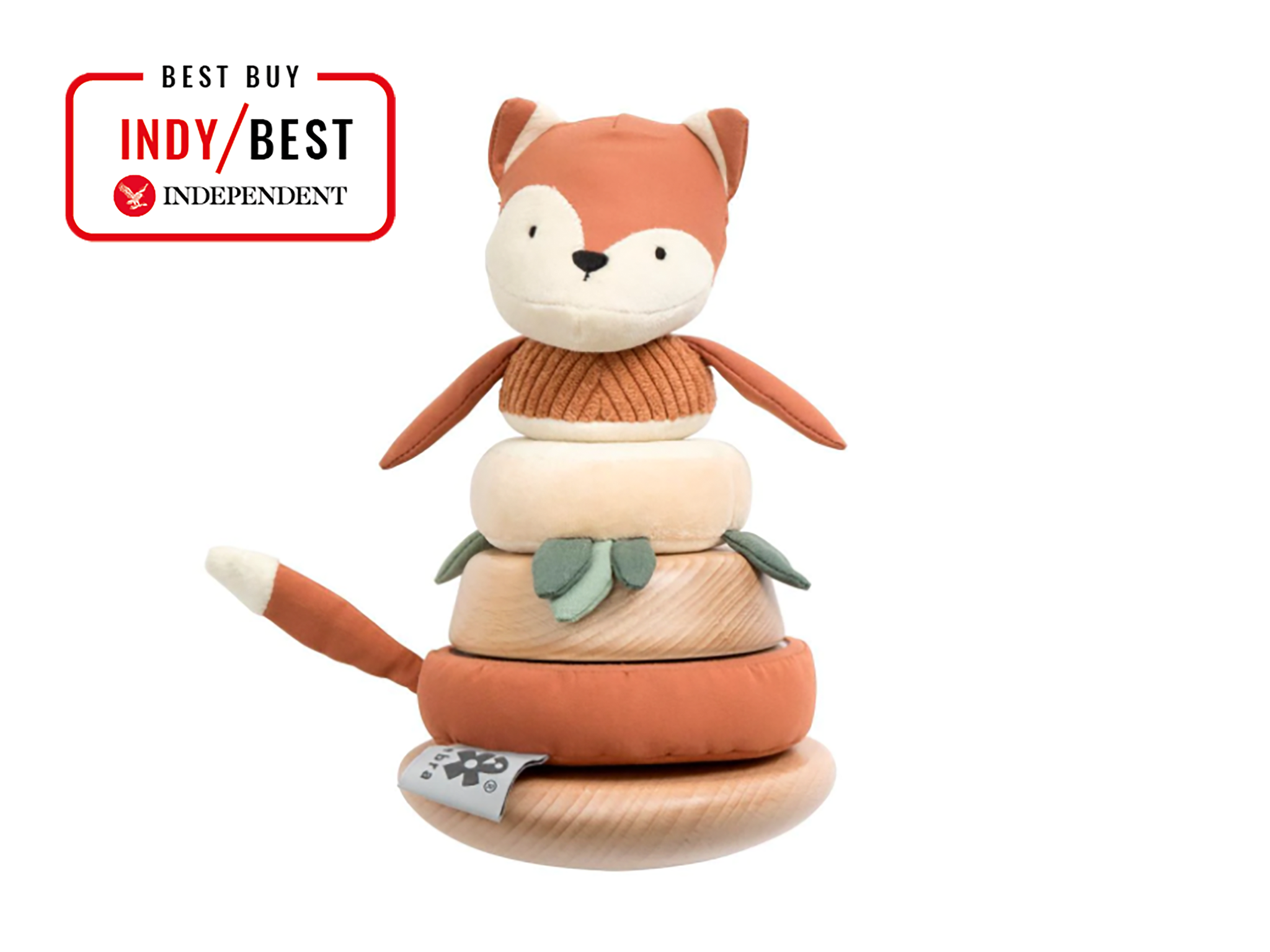 Sparky the fox stacking and tilting toy