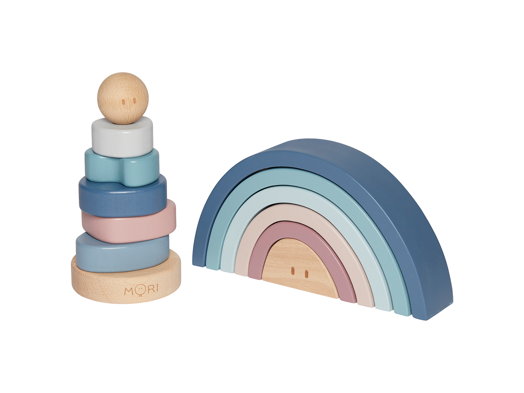 wooden baby toys gift set