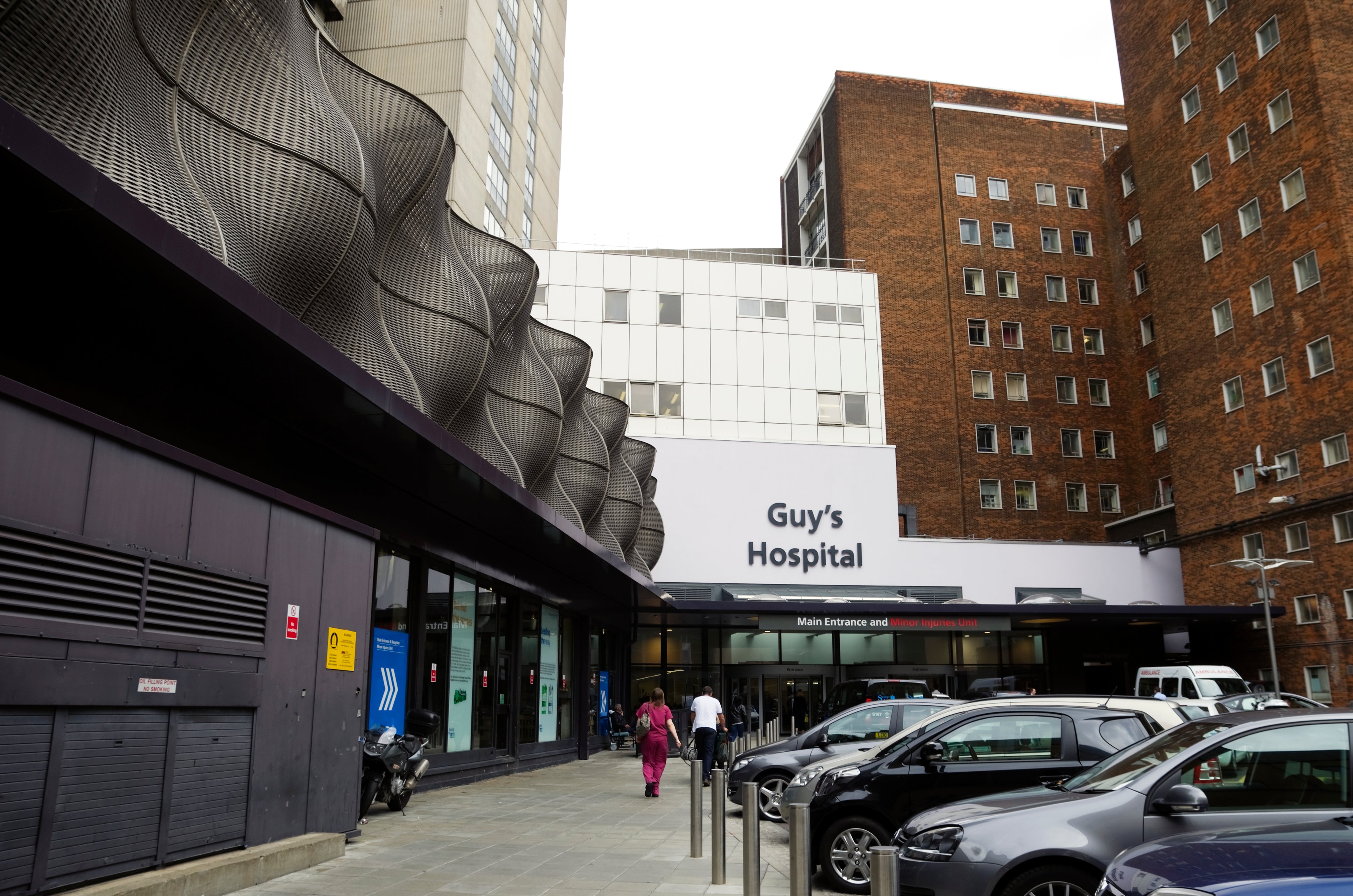 A patient is being treated at the infectious disease unit at Guy’s and St Thomas’ in London