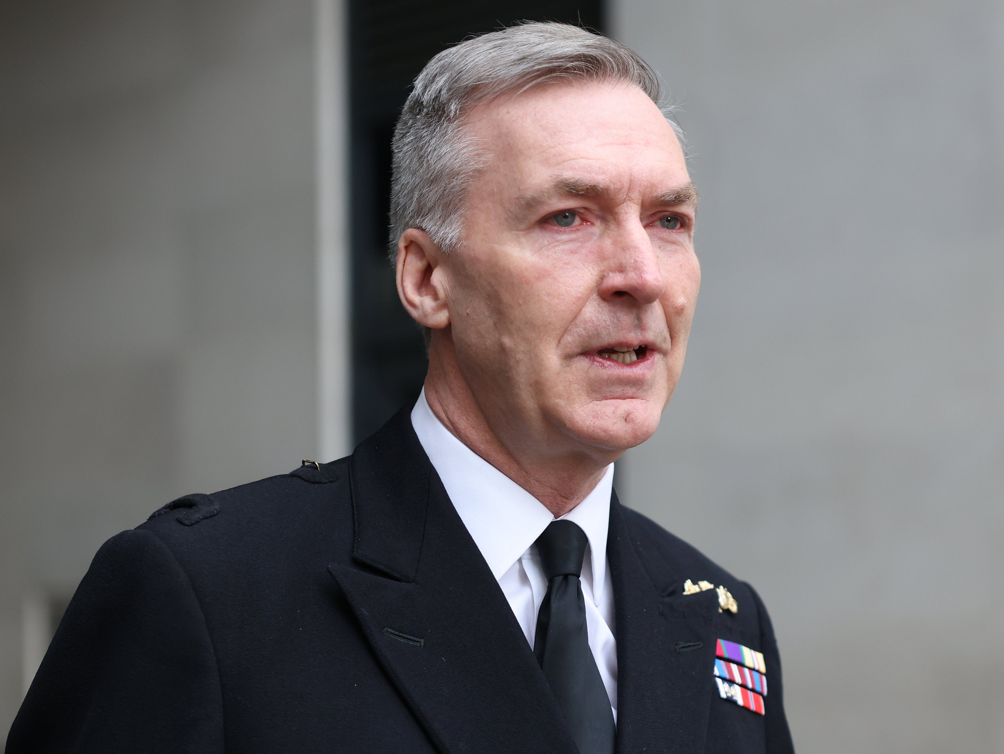 Putin has been misled, claims Admiral Sir Tony Radakin