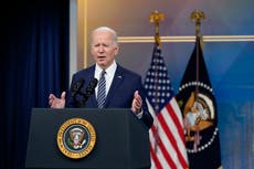 Biden calls for ‘brutal’ Putin to face war crimes trial and warns Russia faces more sanctions over Bucha massacre