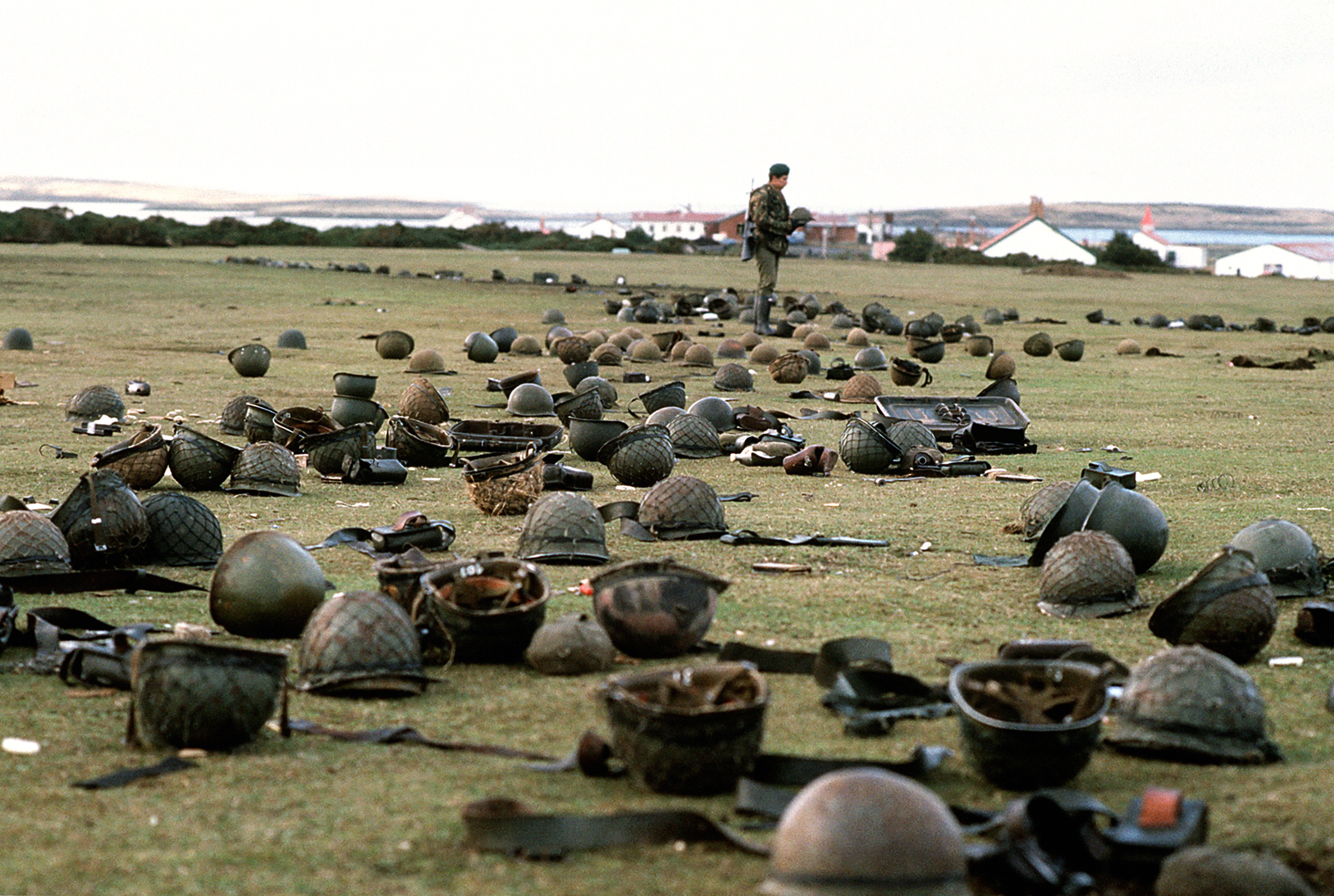 The 40th anniversary of the Falklands war is being marked (PA)