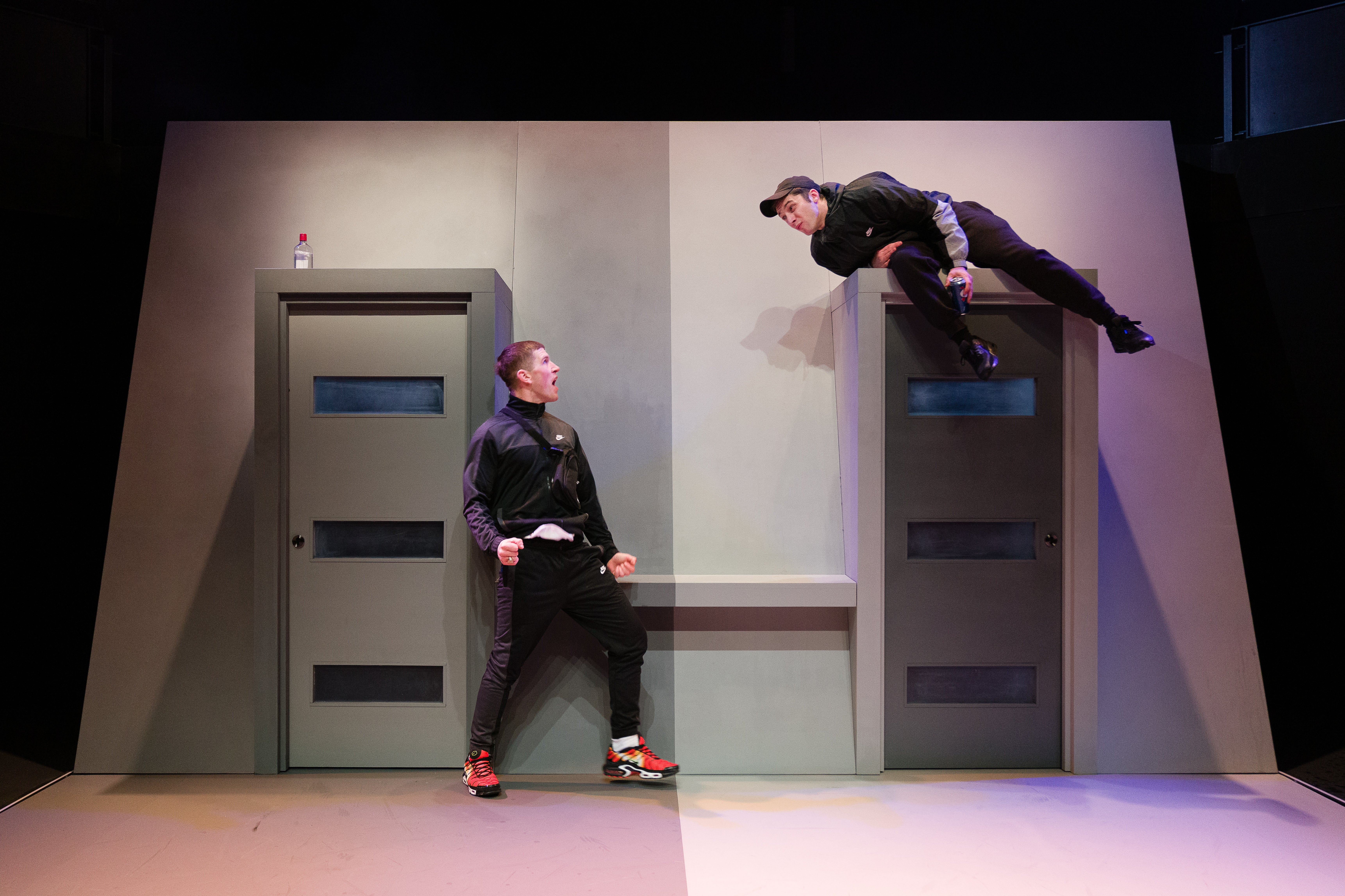 Kyle Rowe and Eddie-Joe Robinson in ‘Sorry, You’re Not A Winner’