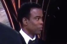 Chris Rock: New footage of dazed comedian in immediate aftermath of Will Smith Oscars slap surfaces online