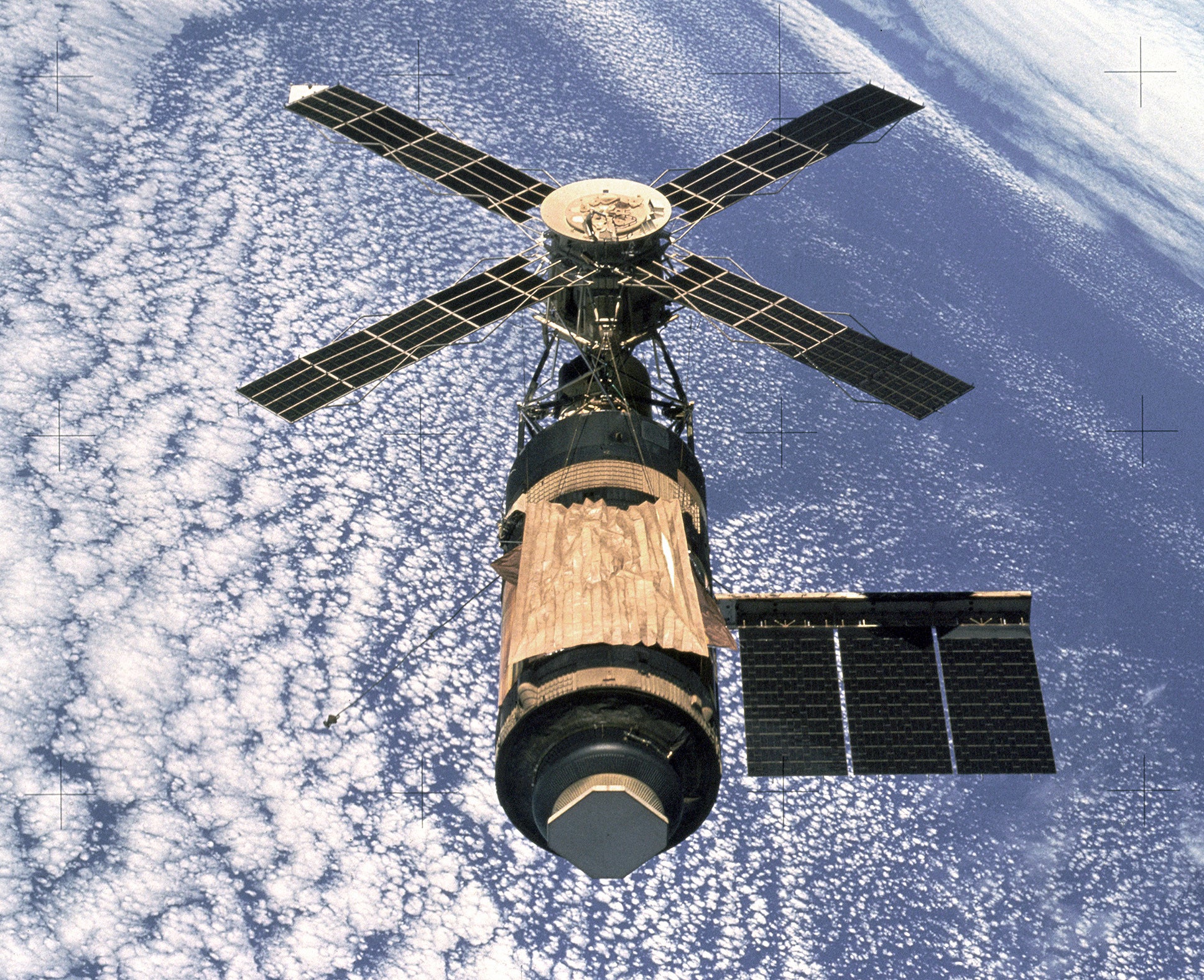 Skylab crashed down to Earth due to protracted air resistance in 1979