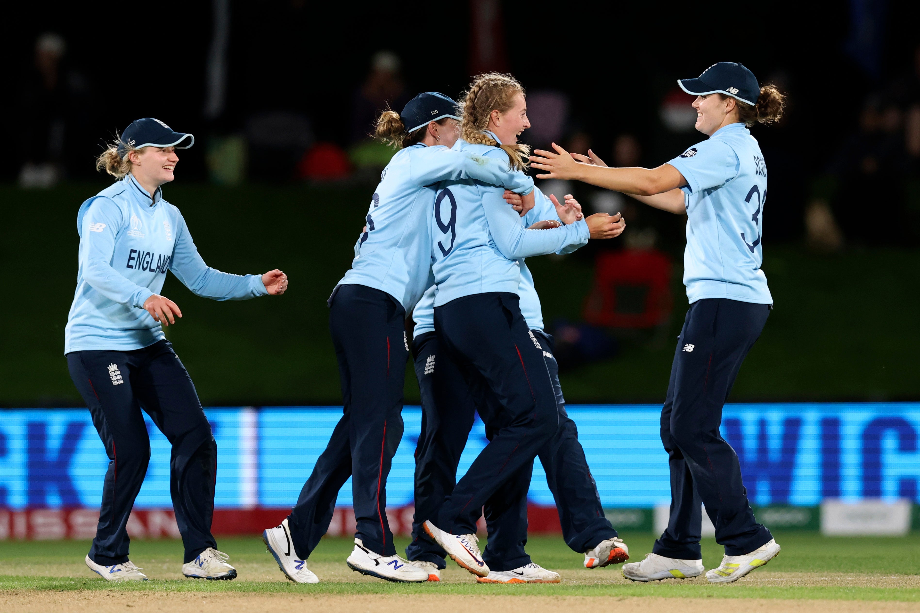 England are one win away from defending the World Cup (Martin Hunter/AP)