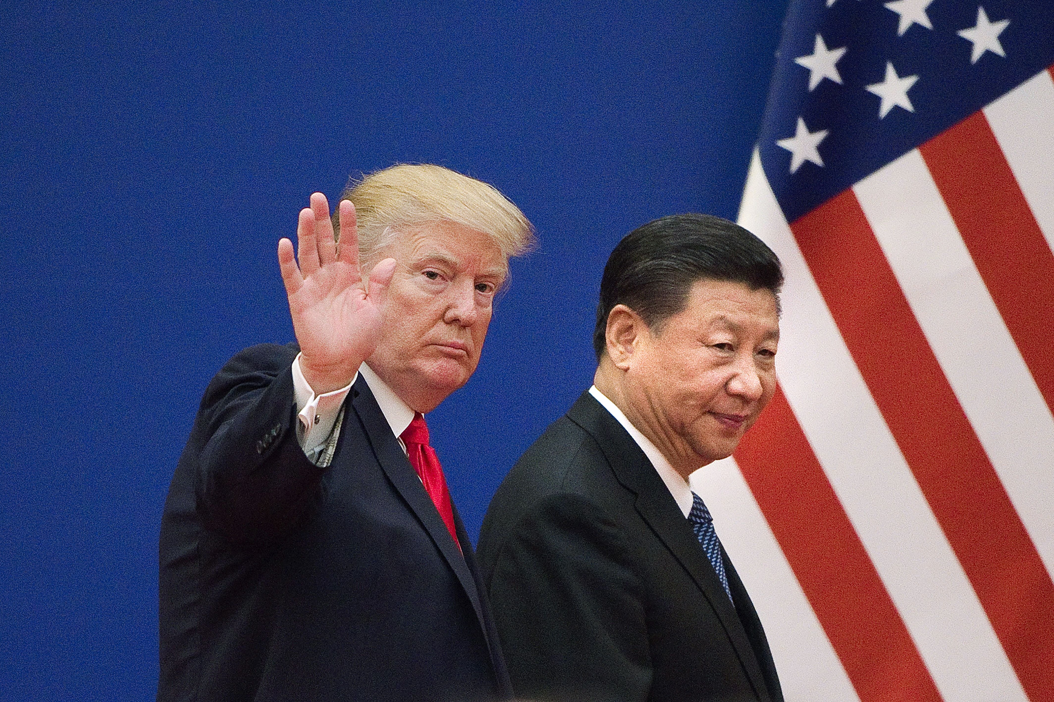 Trump with Xi Jinping: the former US president undid decades of goodwill built up by successive American and Chinese leaders