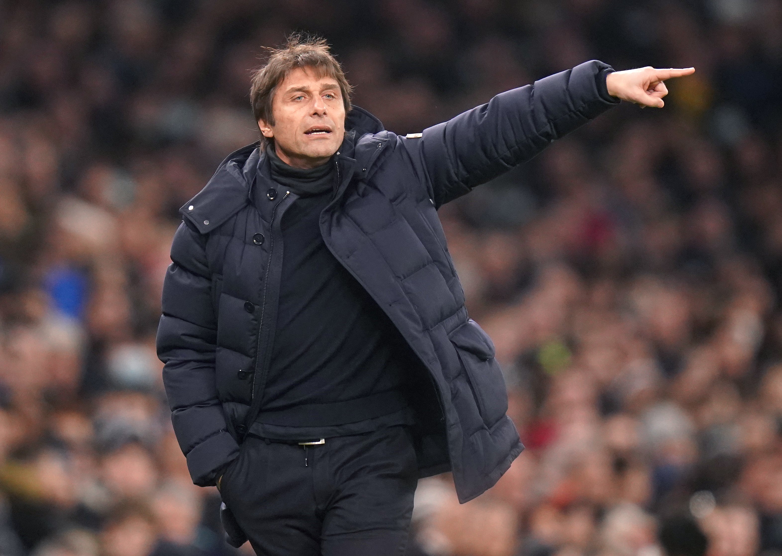 Tottenham manager Antonio Conte (Adam Davy/PA)