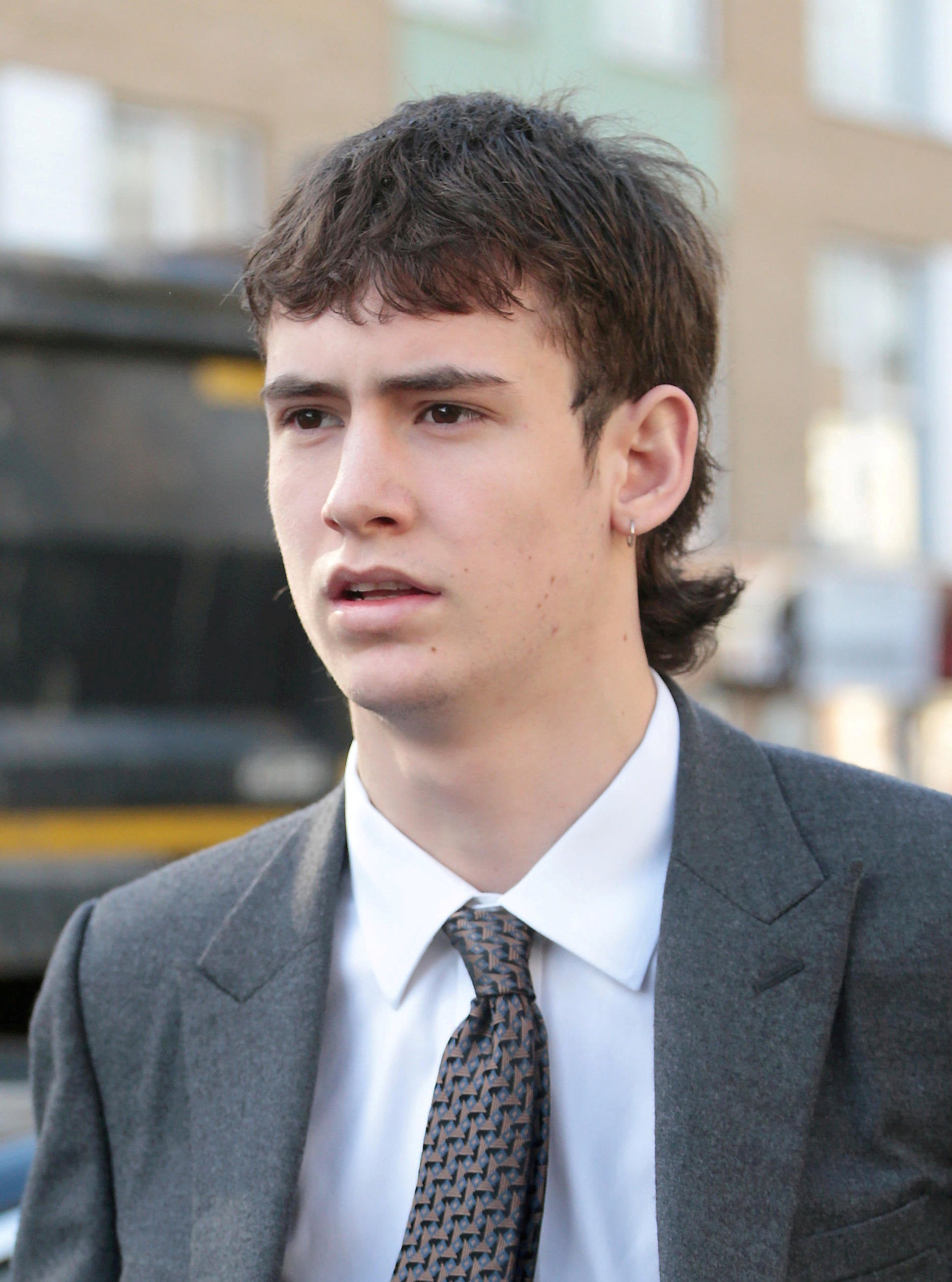 Noah Ponte appearing at Wood Green Crown Court, London.