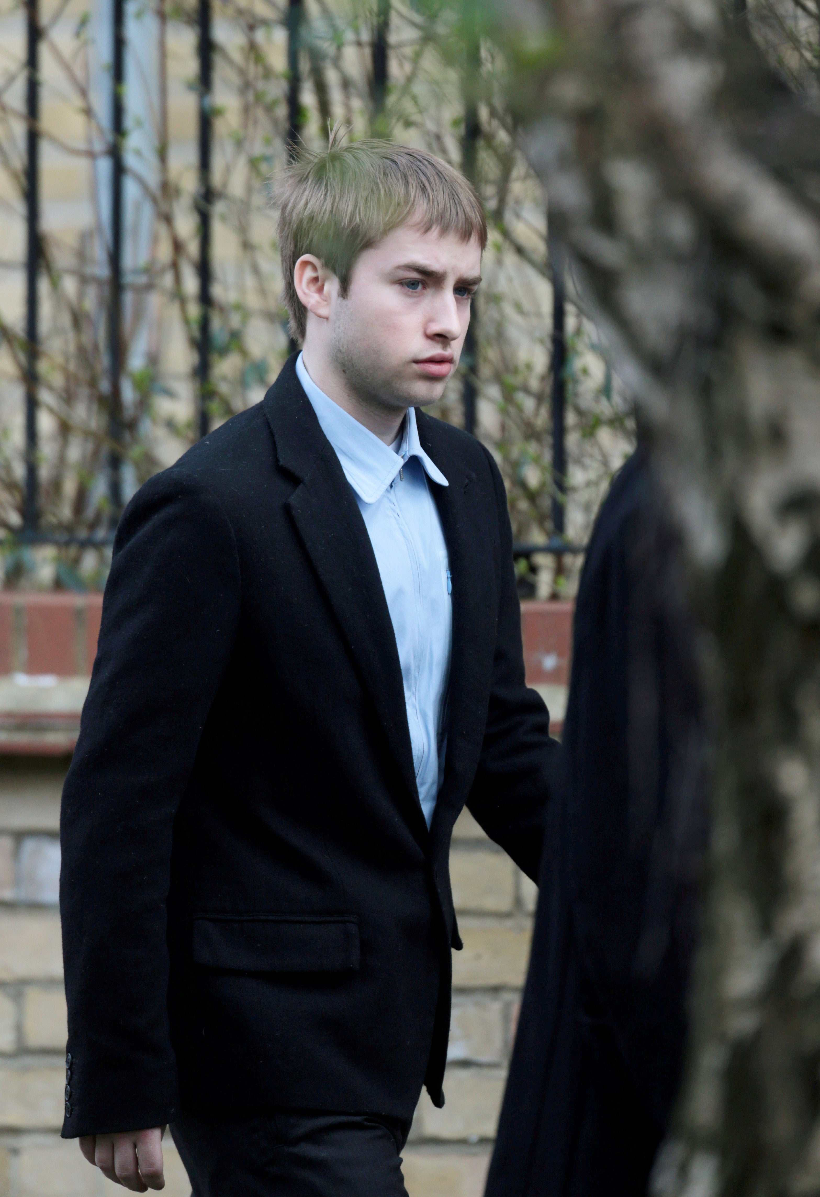 Sonny Starkey leaving Wood Green Crown Court, London