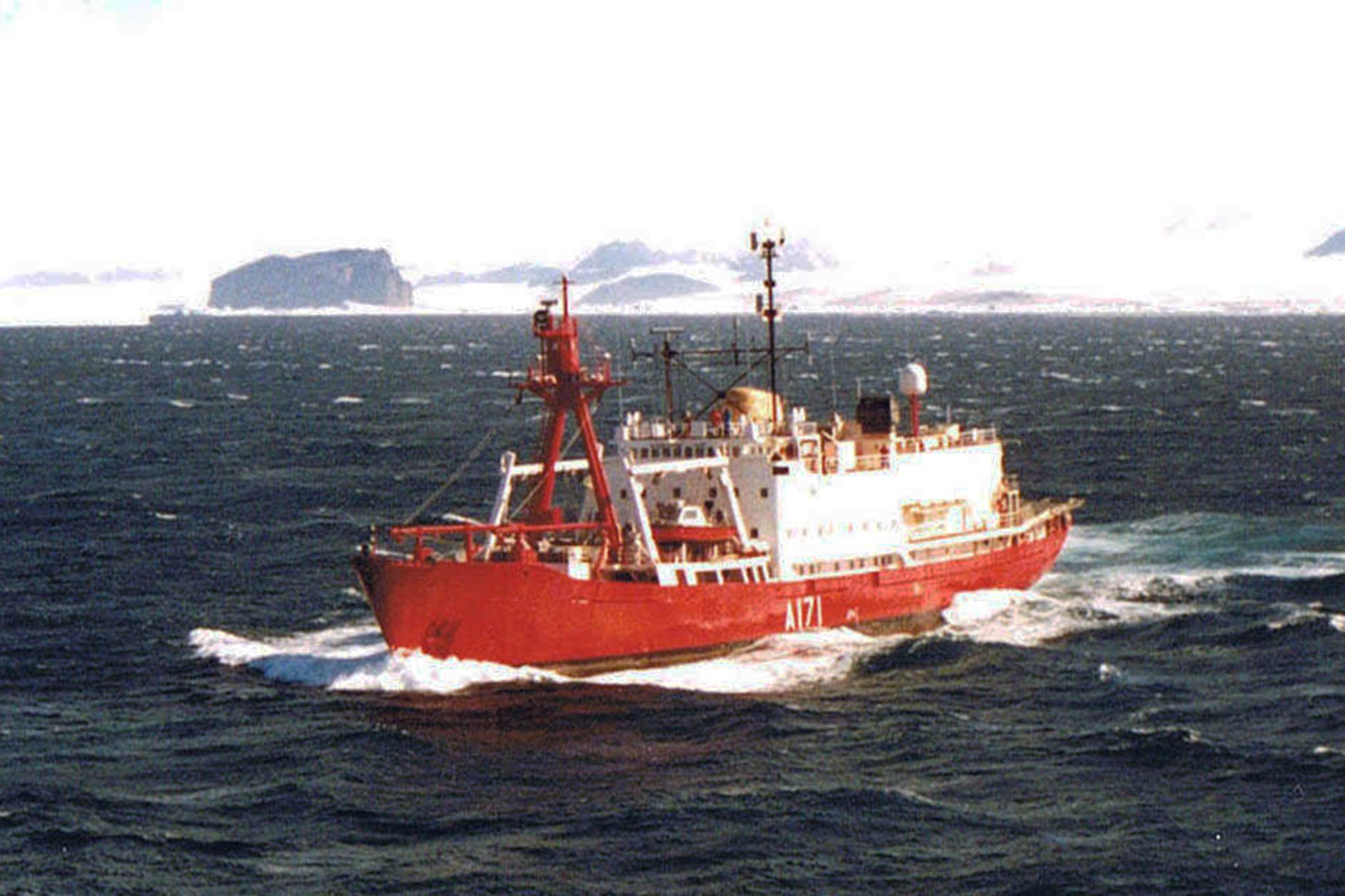 HMS Endurance was Britain’s sole naval representation around the Falklands