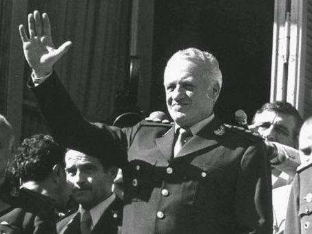 General Galtieri, pictured in 1982, took power in Argentina months before the invasion