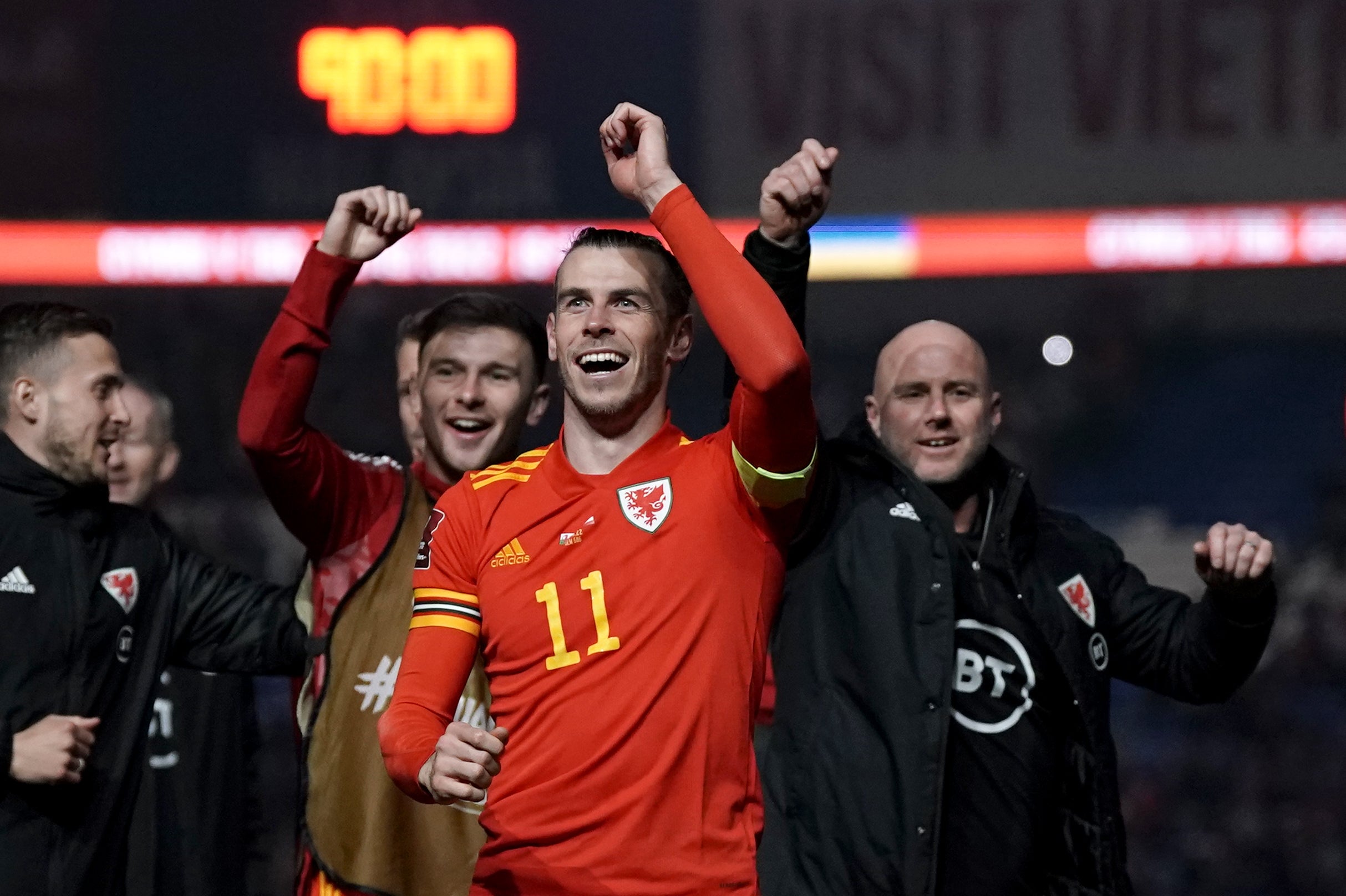 Gareth Bale scored twice for Wales in their victory over Austria