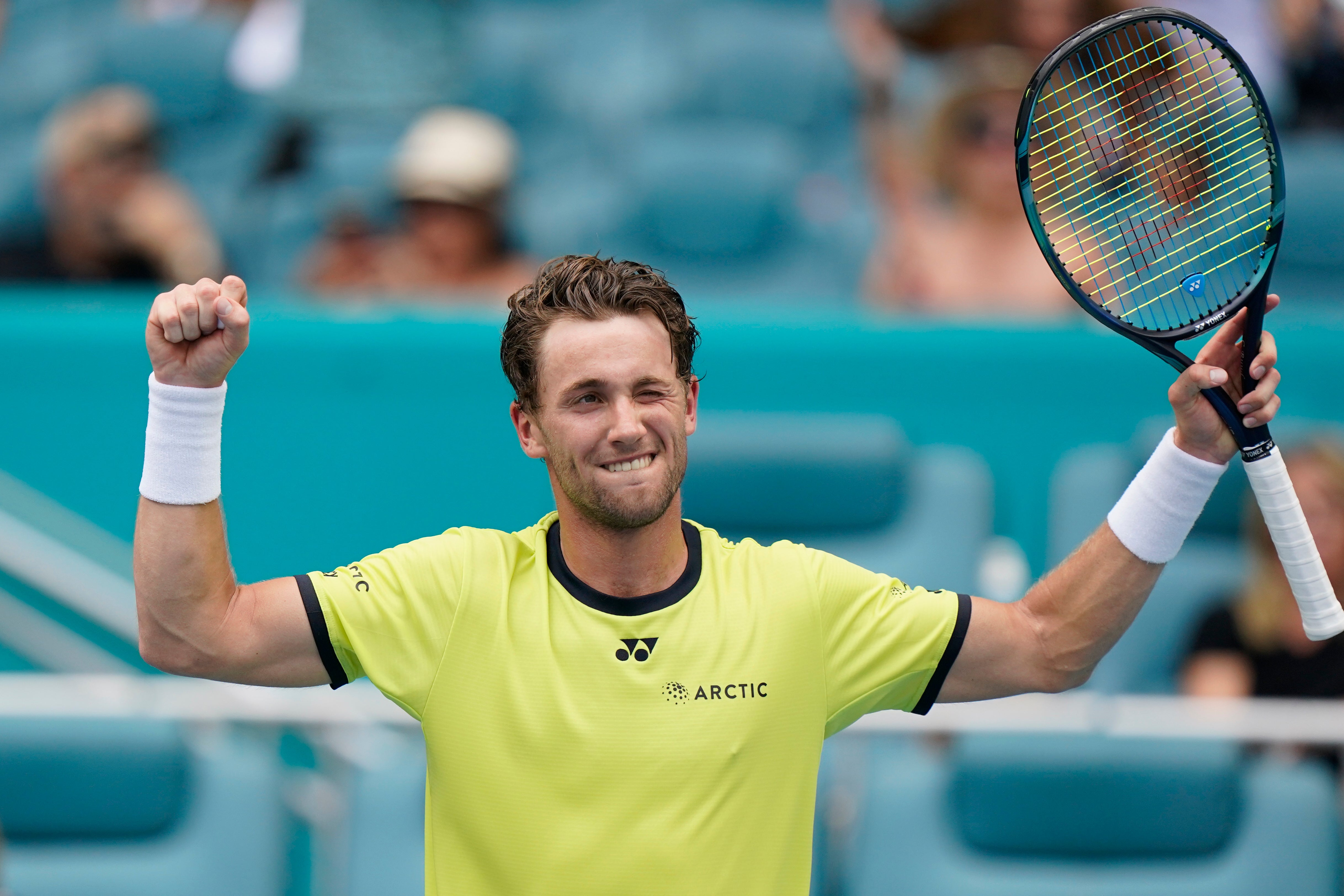 Casper Ruud cruised into the Miami Open final (Wilfredo Lee/AP)