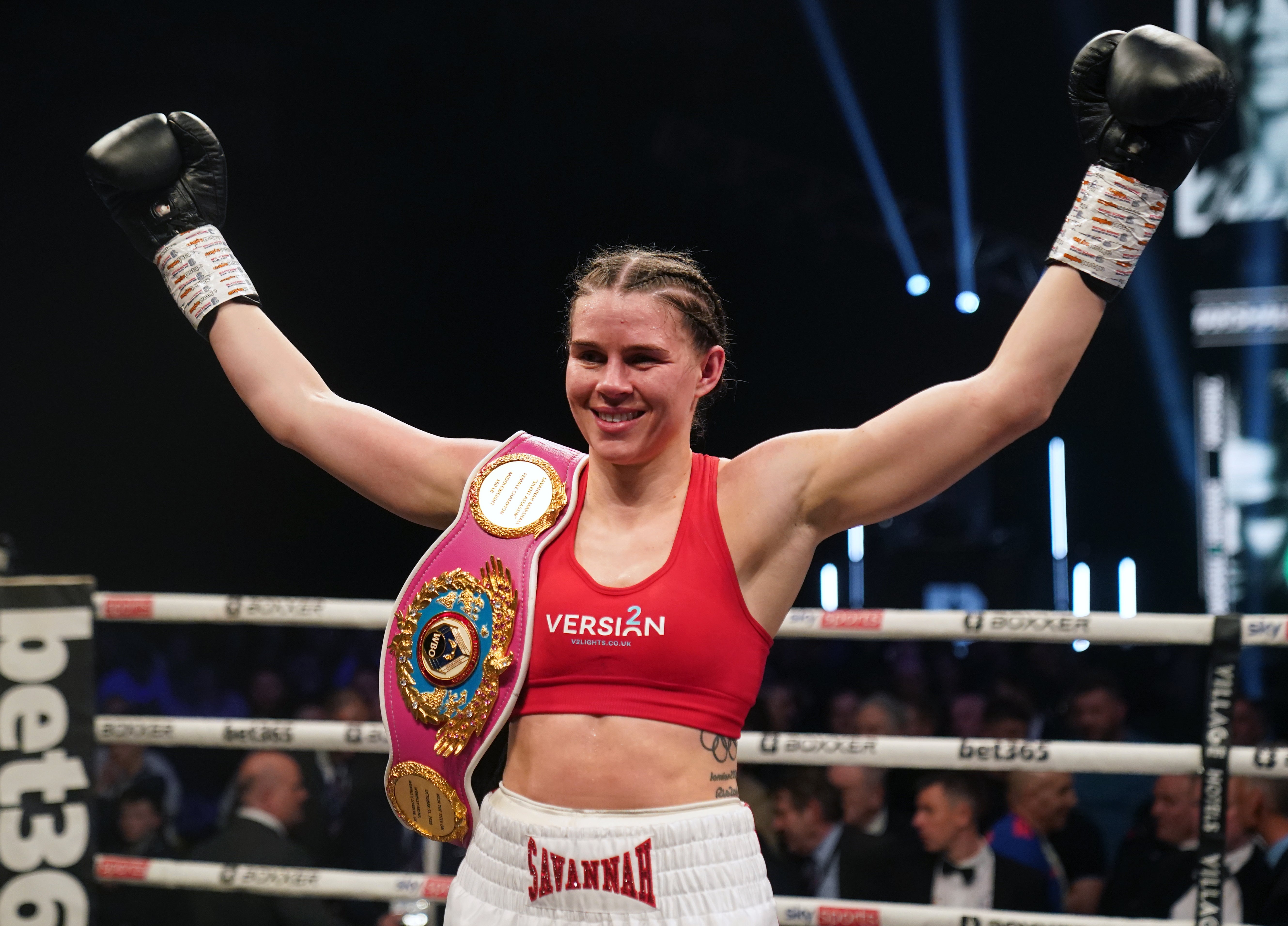 Marshall handed Hermans the first stoppage defeat of her career (Owen Humphreys/PA)