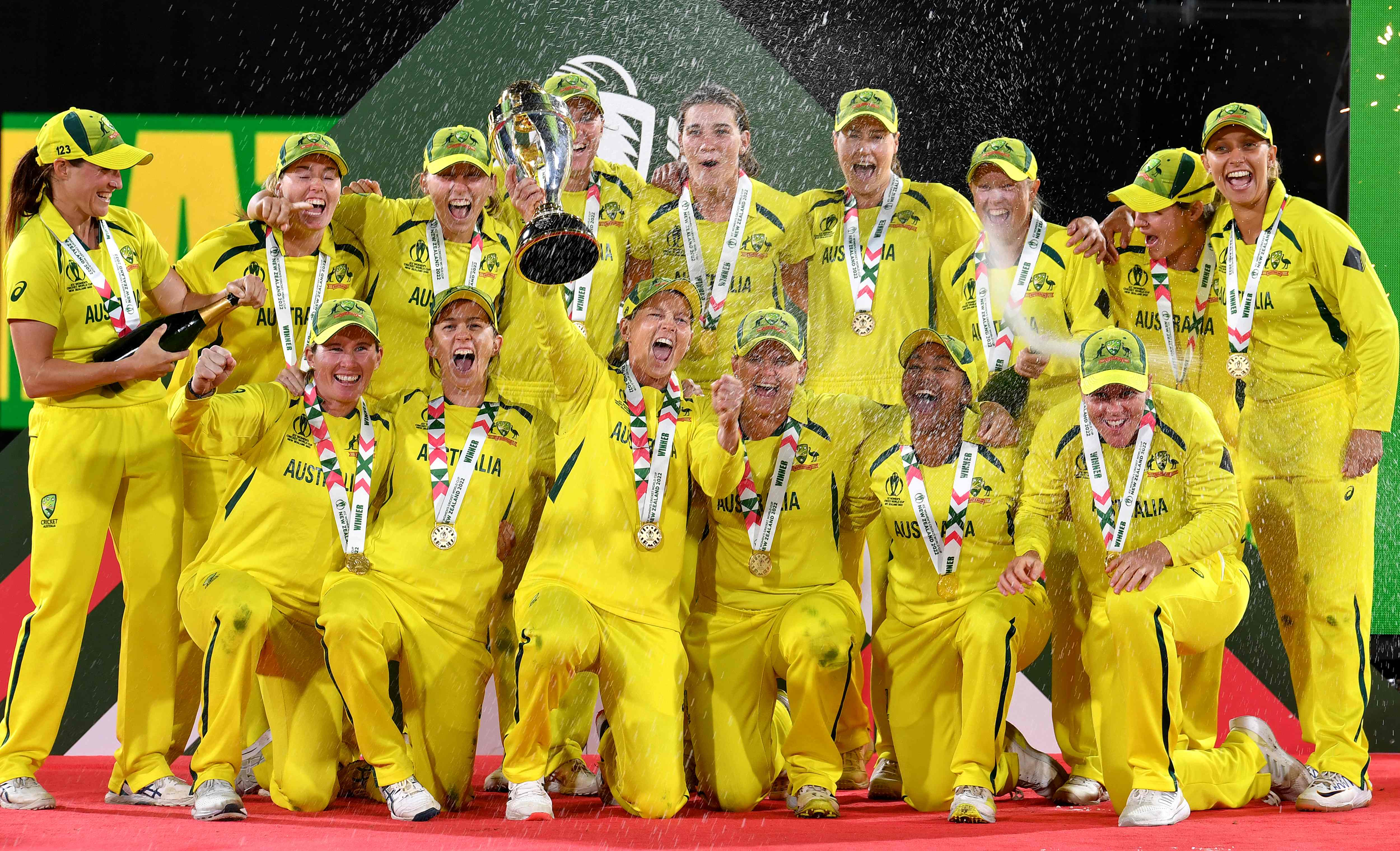 Australia defeated England to lift the World Cup trophy for a seventh time