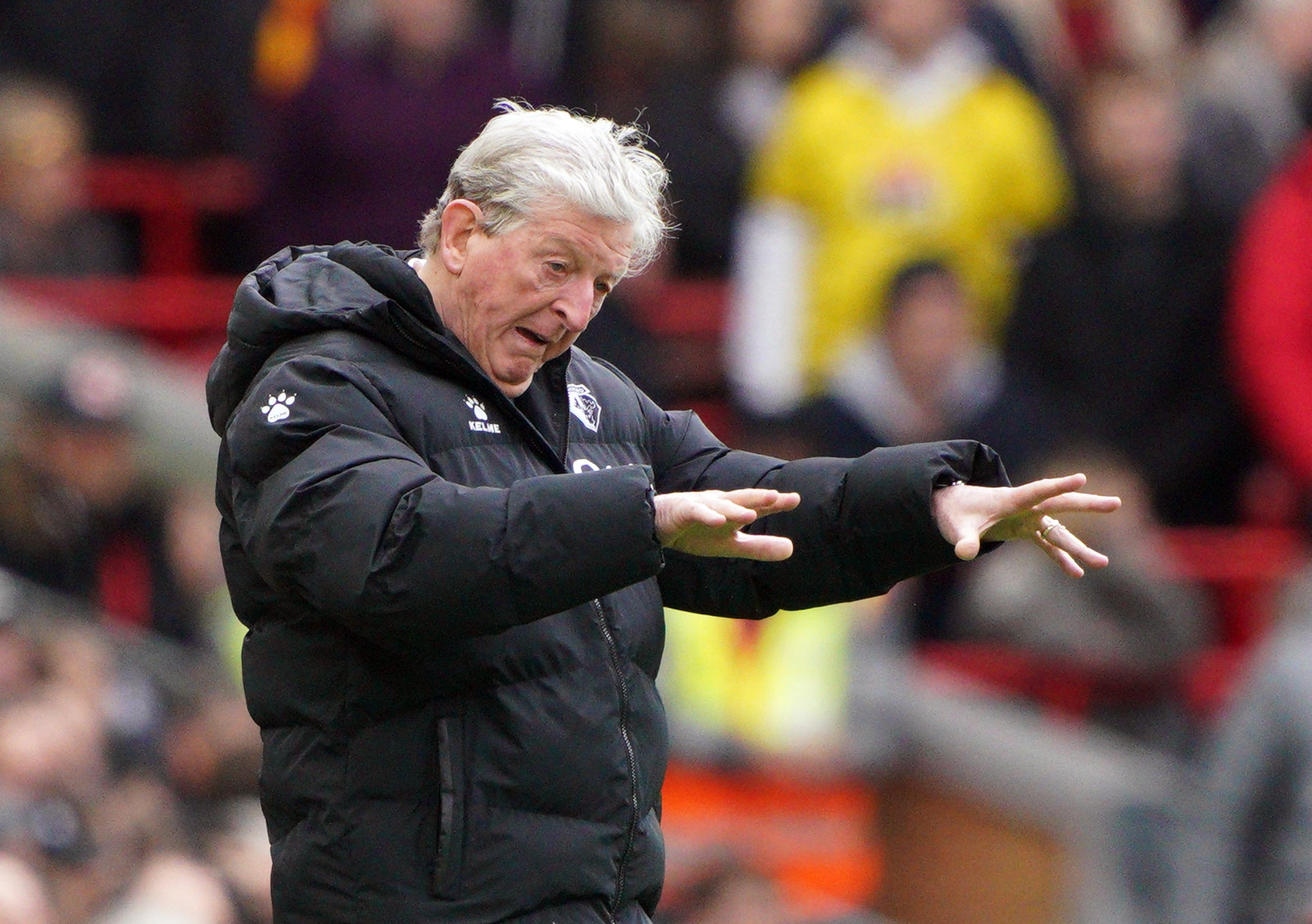 Watford manager Roy Hodgson is encouraged by recent performances (Peter Byrne/PA)