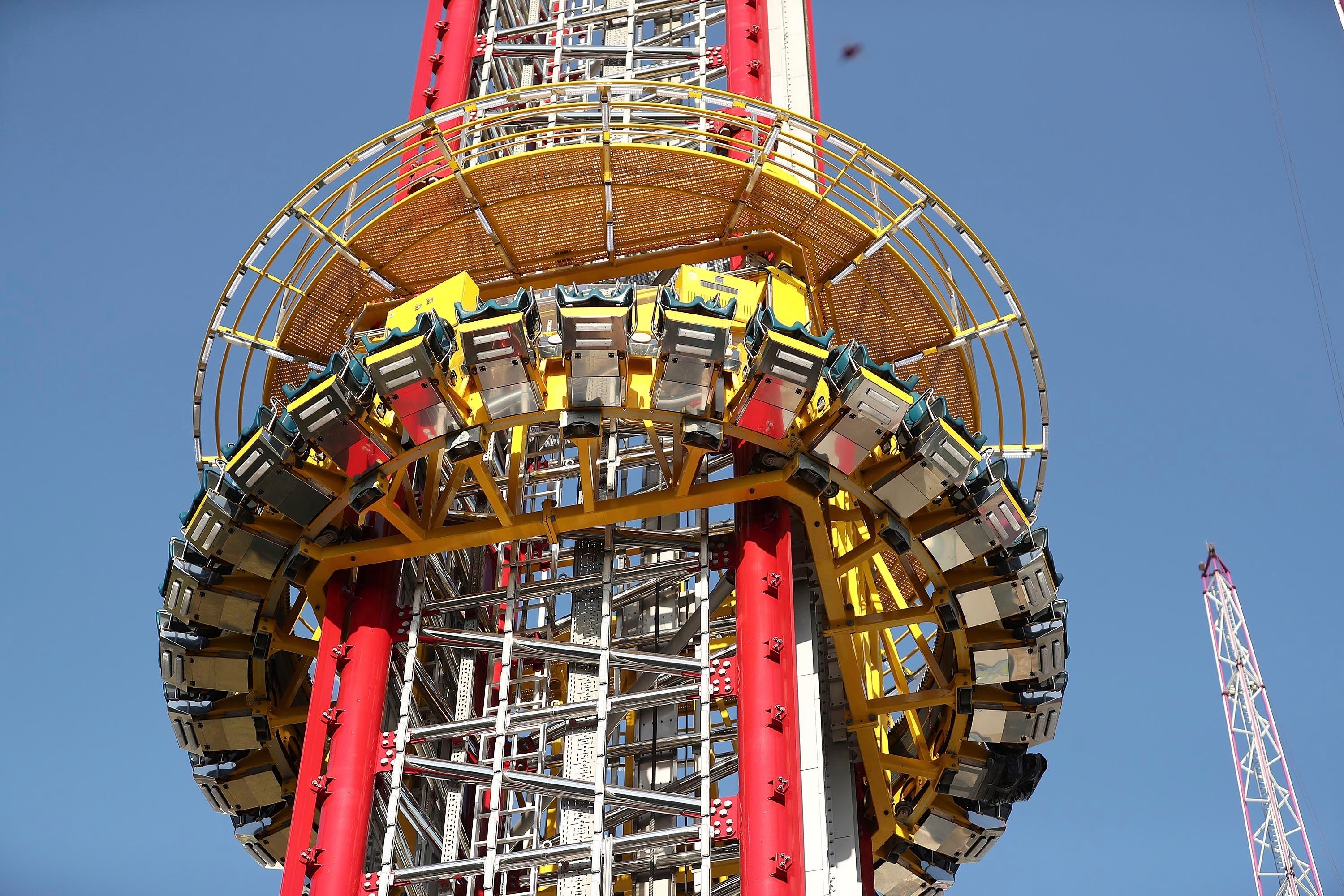 The FreeFall drop tower at ICON Park