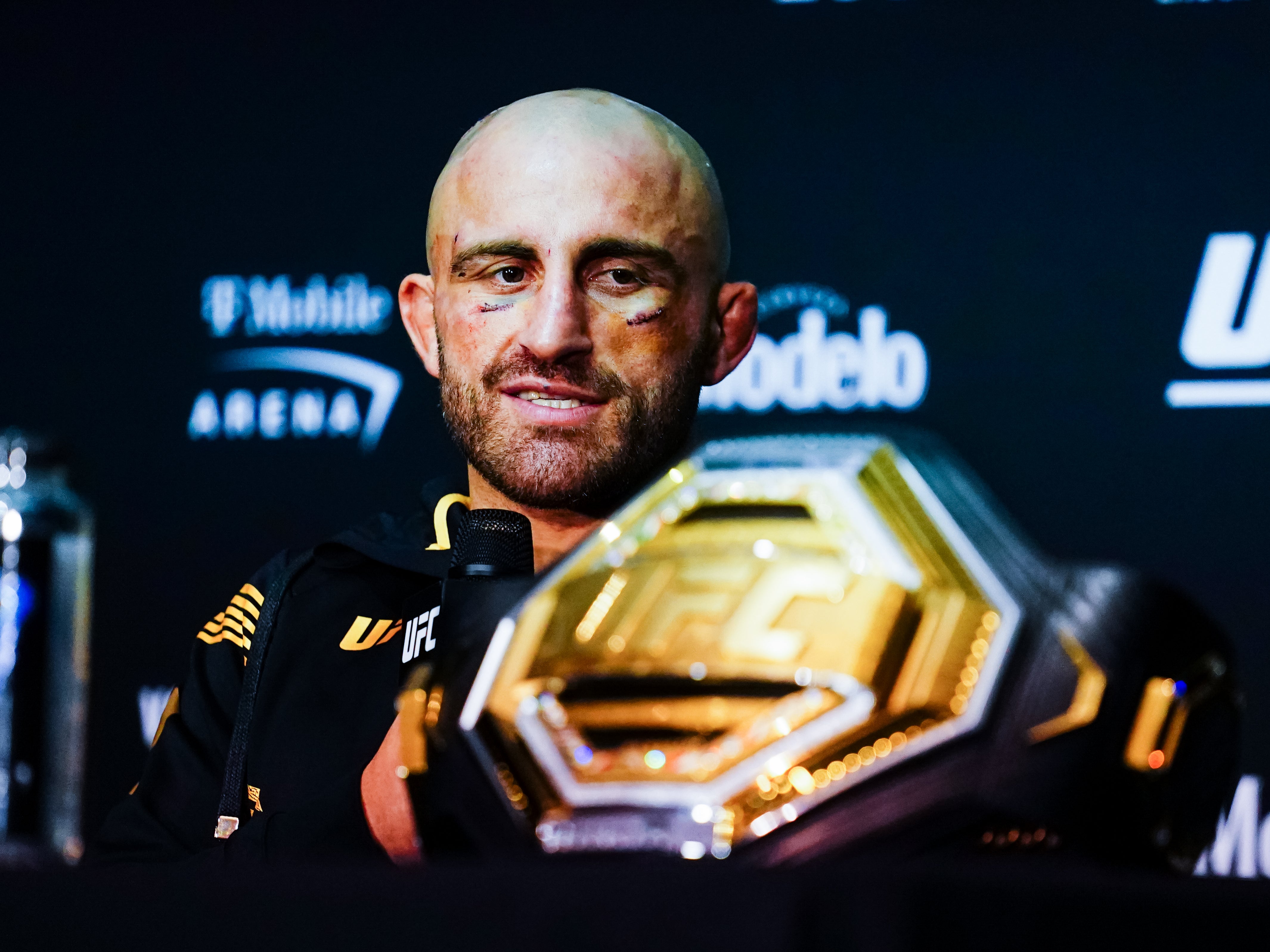 UFC men’s featherweight champion Alexander Volkanovski