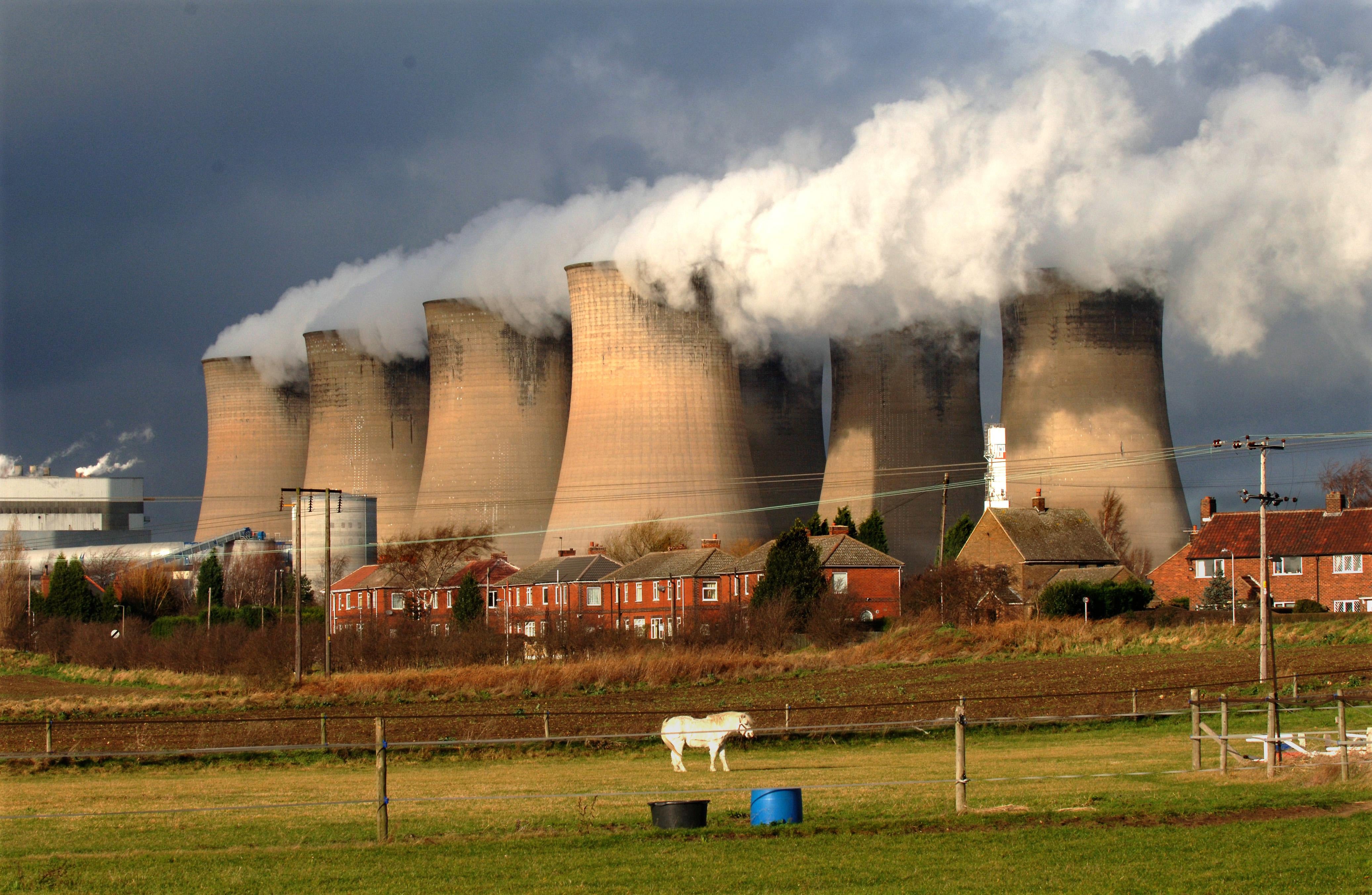 The UN report said substantial reductions in the use of fossil fuels are needed to tackle the climate crisis (PA)