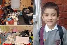 Hakeem Hussain: Inside house where ‘neglected’ 7-year-old died and mother ‘used his inhaler to smoke drugs’