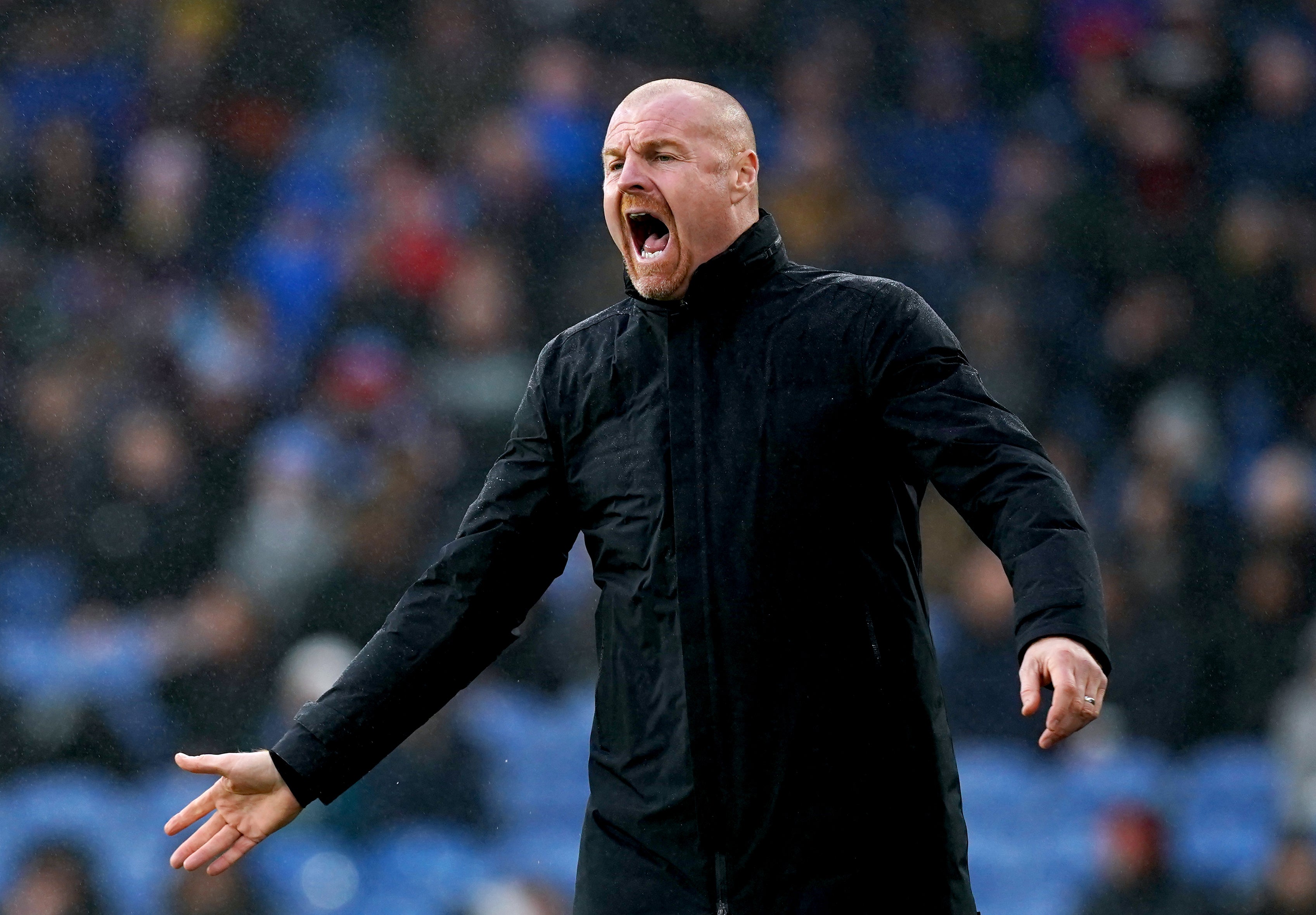 Burnley manager Sean Dyche has challenged his team to be more ruthless (Martin Rickett/PA)