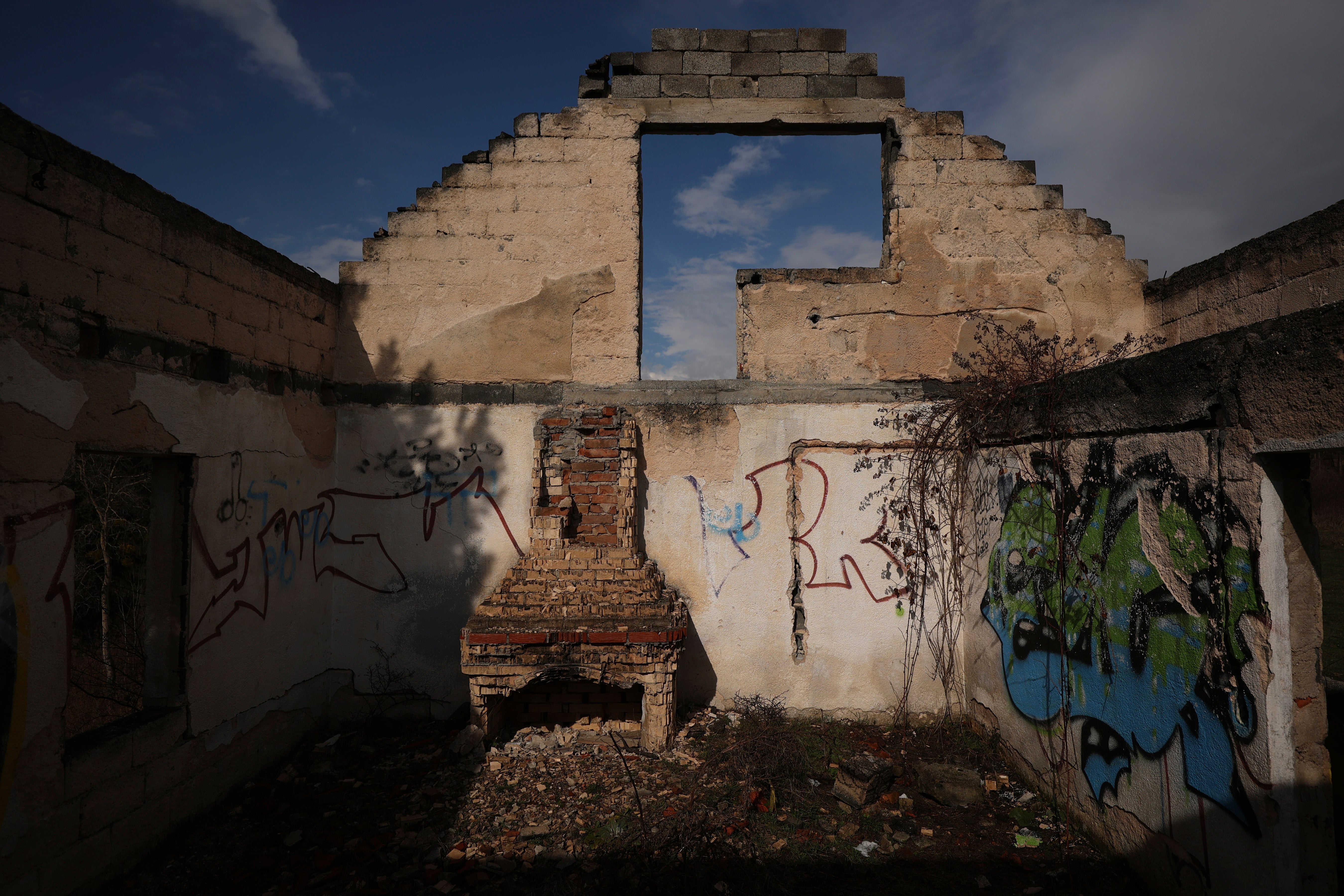 War-torn Sarajevo in the 1990s