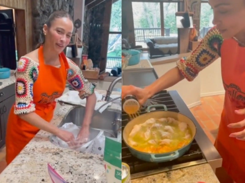 Paula Patton faces criticism over fried chicken recipe