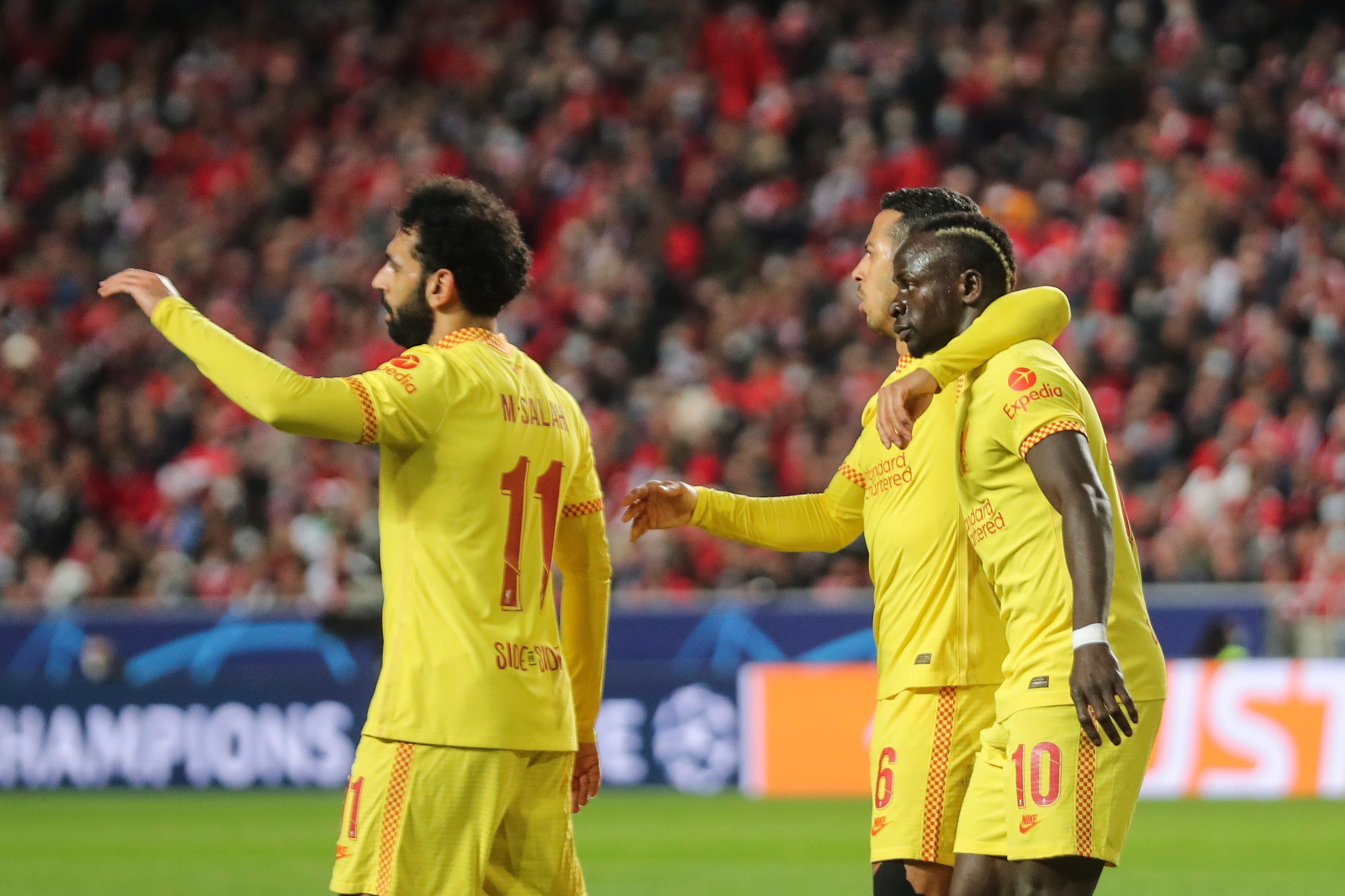 Liverpool have been safeguarded themselves against fatigue from Mane and Salah