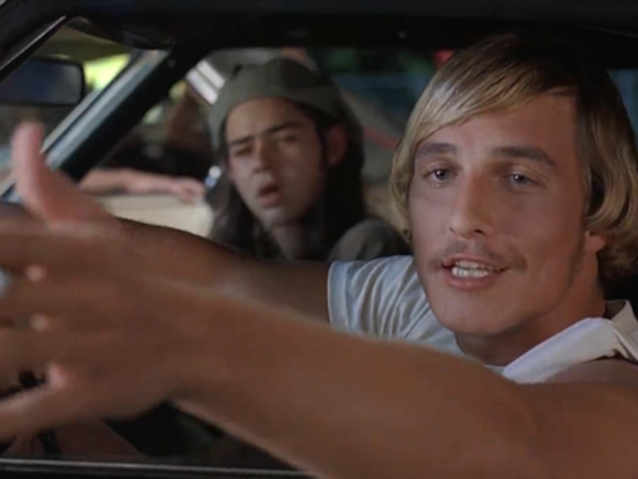 The actor first coined the phrase during his performance in 1993 coming-of-age comedy ‘Dazed and Confused’