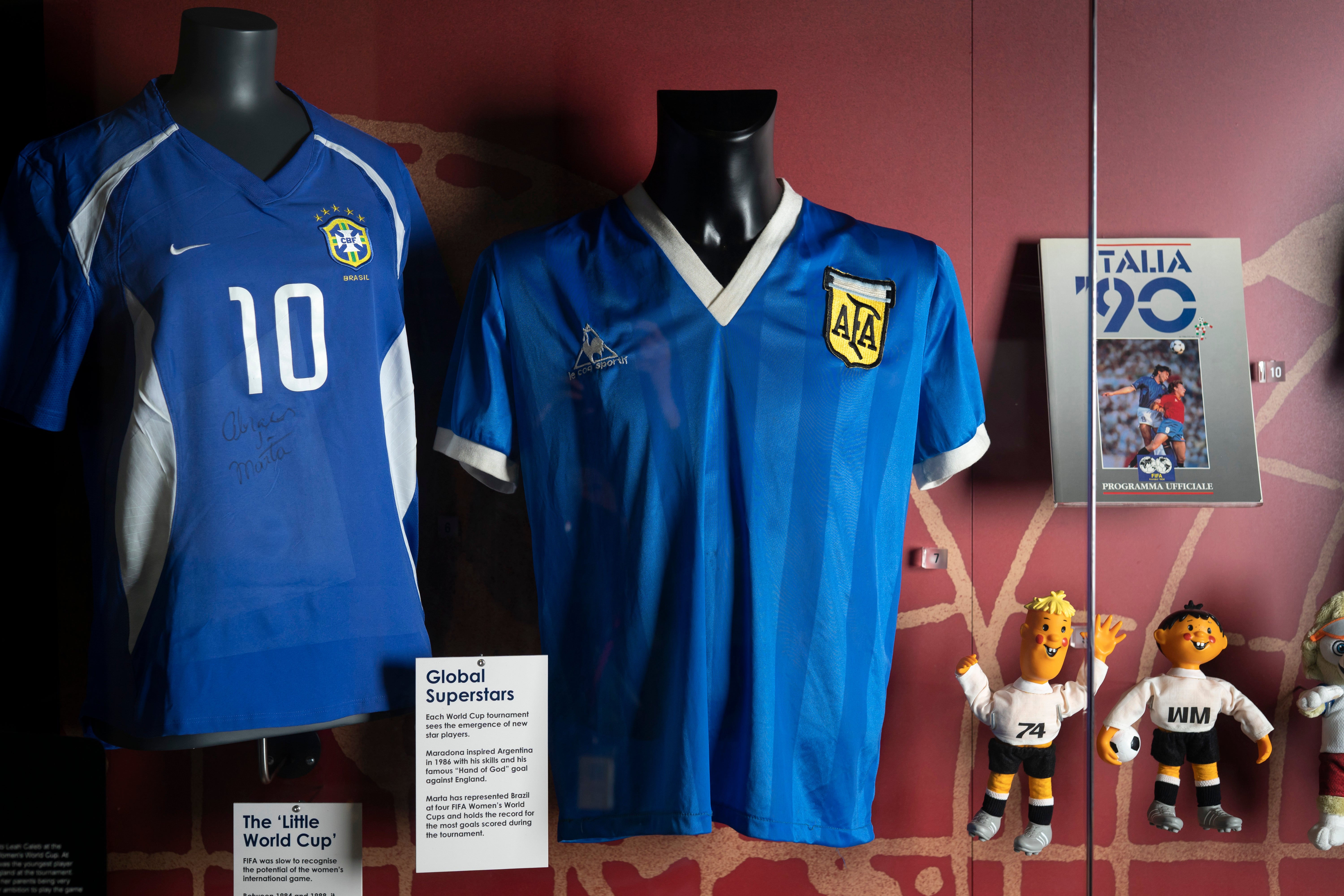 Britain Maradona's Shirt