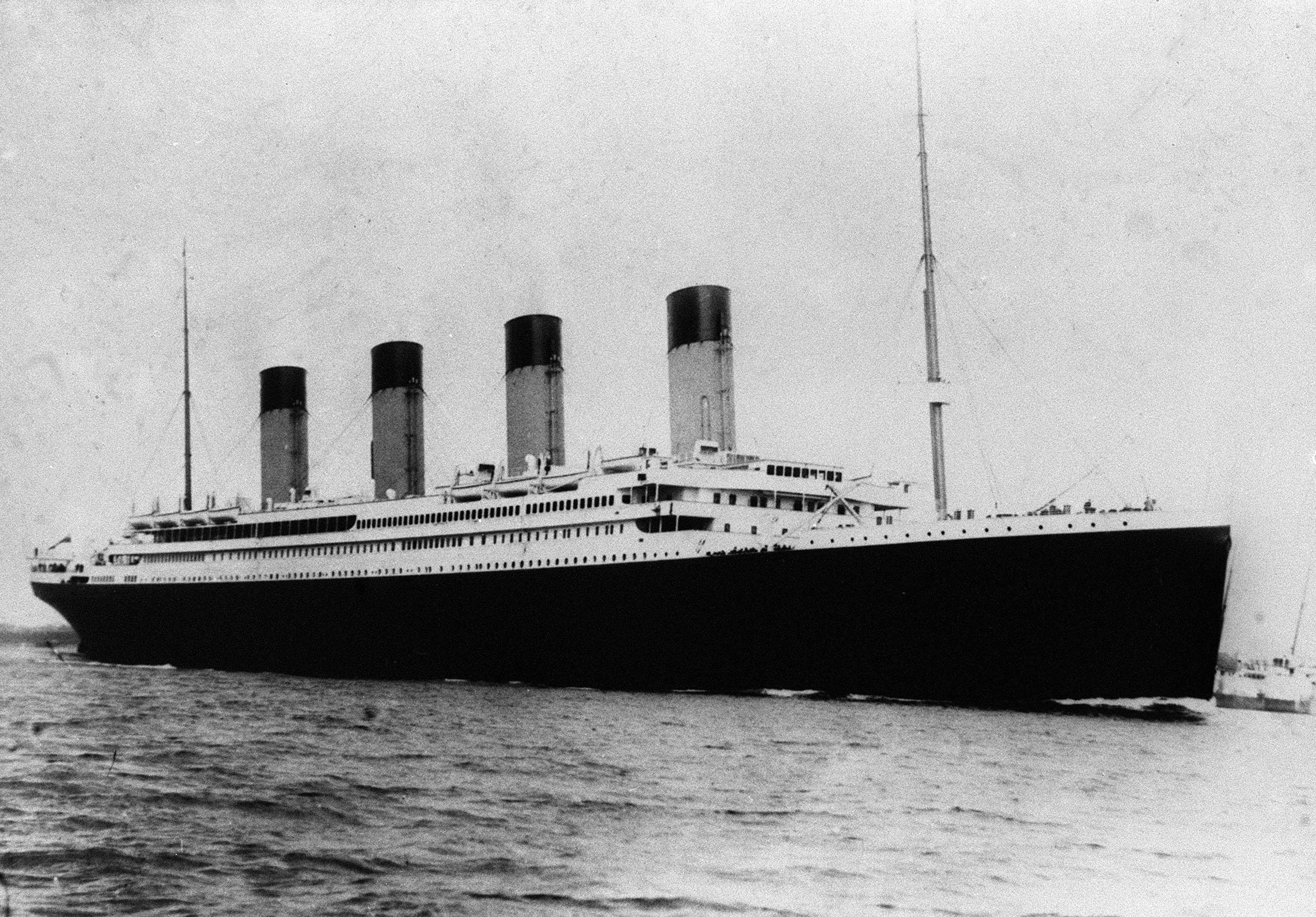 Items including a deck blanket and trinket box which reputedly belonged to famous Titanic survivor Molly Brown are to go under the hammer in Belfast (PA)