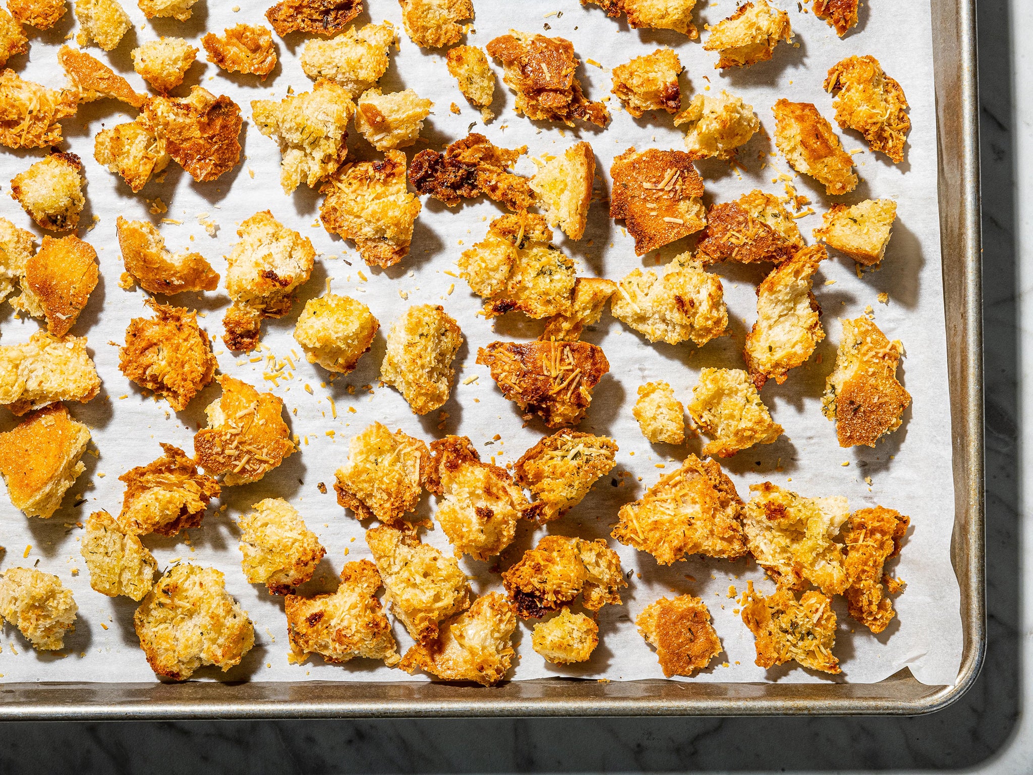 ‘They barely make it into the salad bowl if it’s a good crouton’