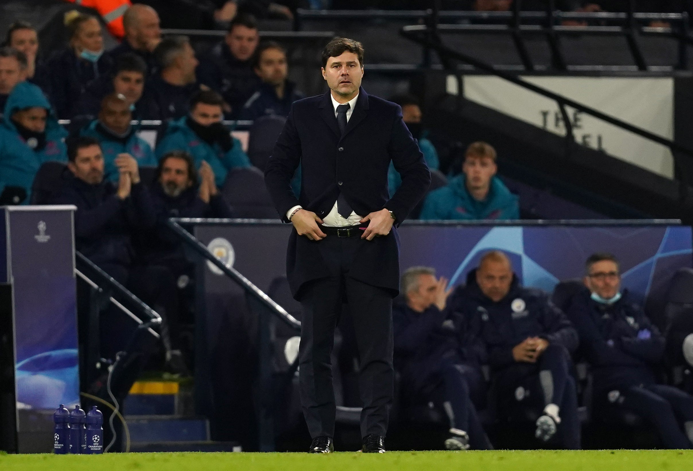 Mauricio Pochettino has been in charge at Paris St Germain since January 2021 (Martin Rickett/PA)
