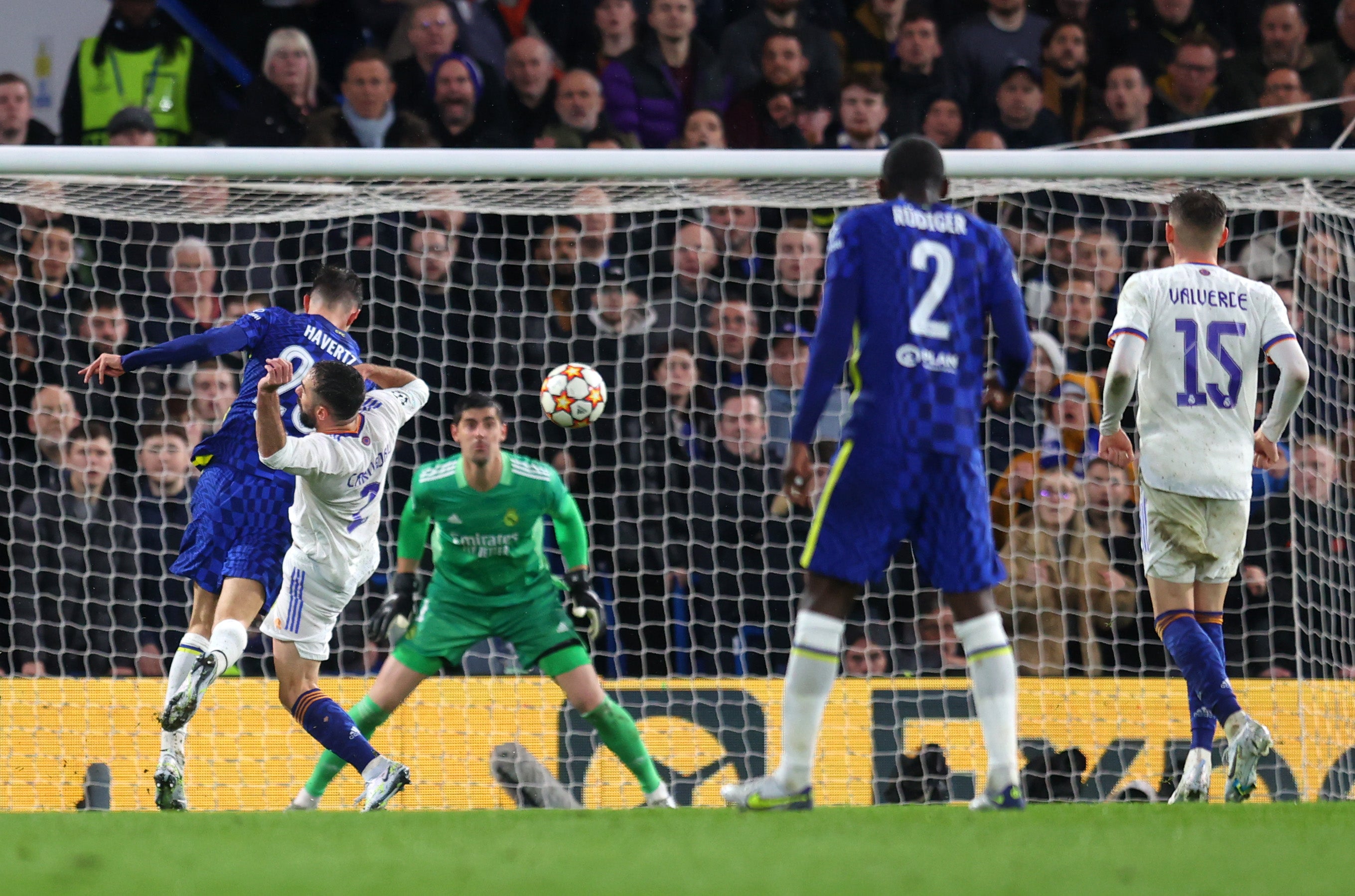 Kai Havertz headed in as Chelsea pulled one back