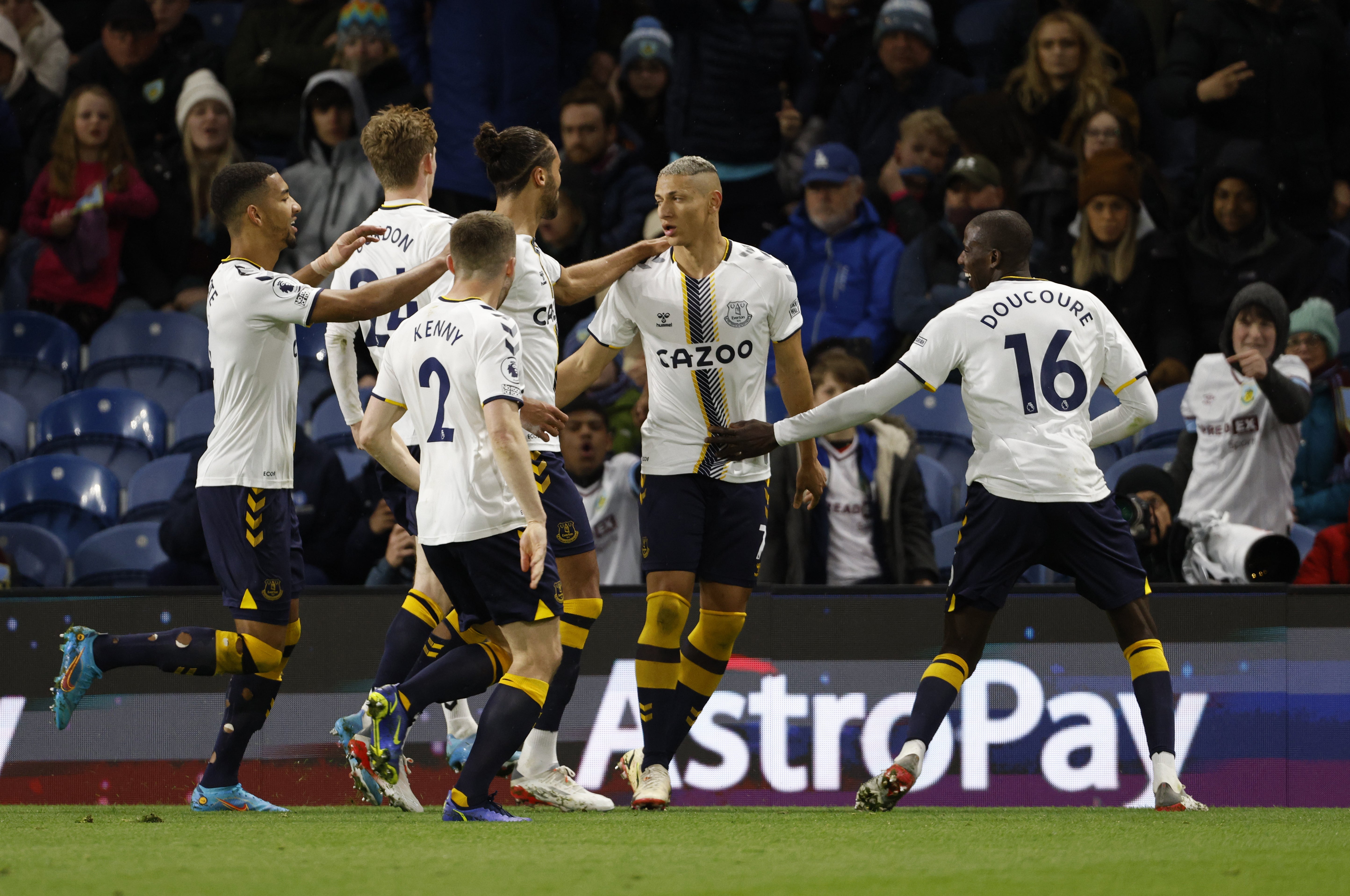 Richarlison scored twice from the penalty spot (Richard Sellers/PA)