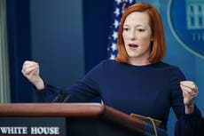 ‘That’s an interesting and scary question’: Psaki asked whether Russia could encourage domestic terrorists in US