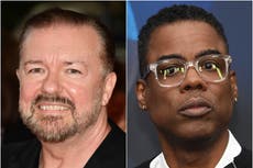 Ricky Gervais mocks claim alopecia is a ‘disability’ over Chris Rock’s ‘GI Jane’ Oscars joke
