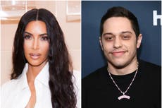 Pete Davidson gave Kim Kardashian outfits from their first kiss for Valentine’s Day